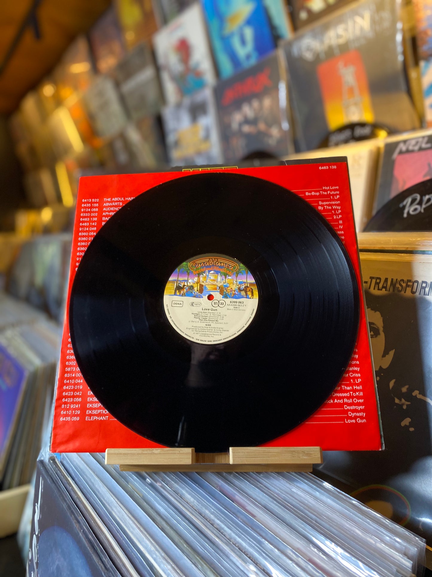 KISS - LOVE GUN / LP (GER 1980)