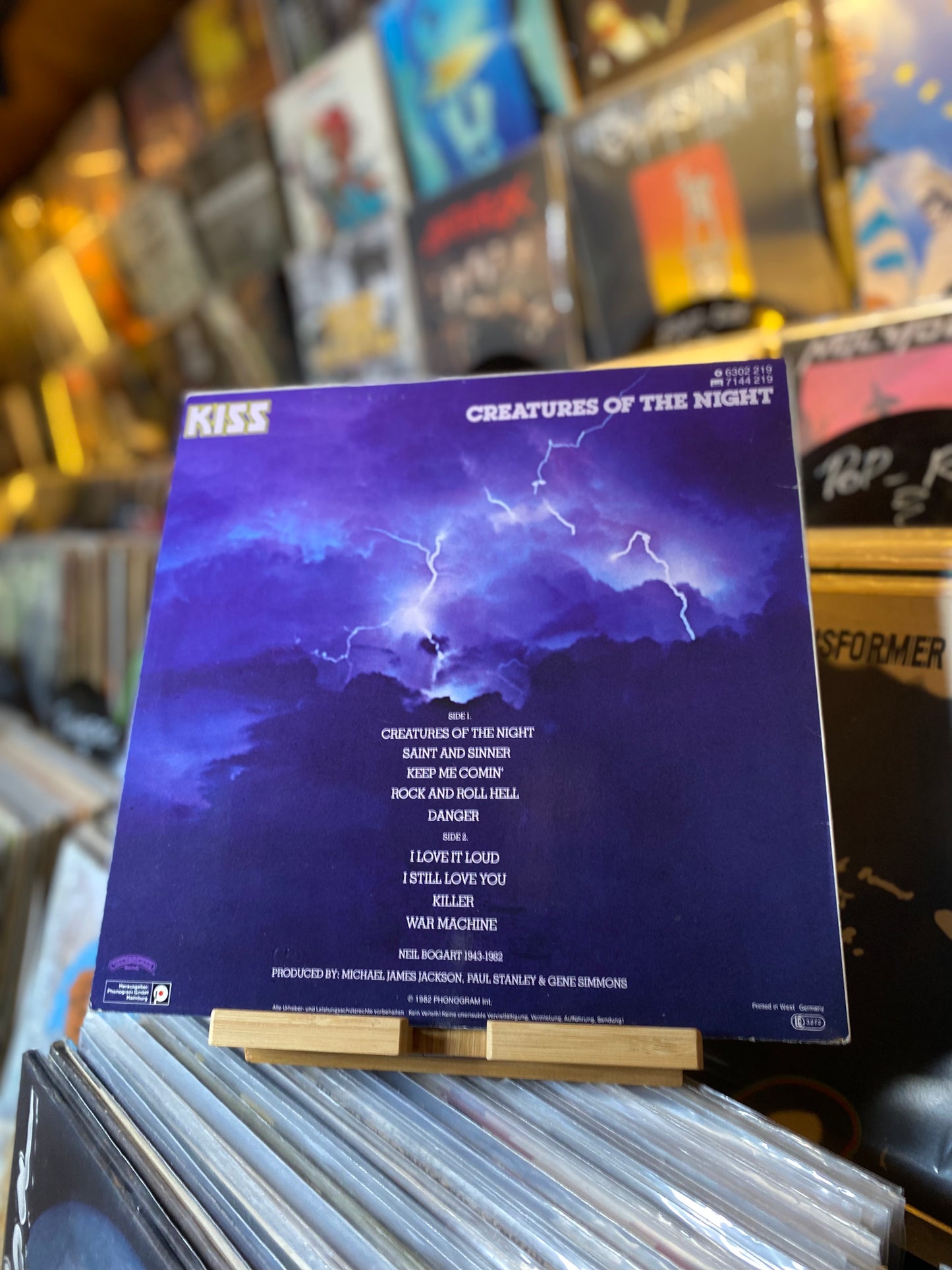 Kiss - Creatures Of The Night / LP, Album (GER 1982)