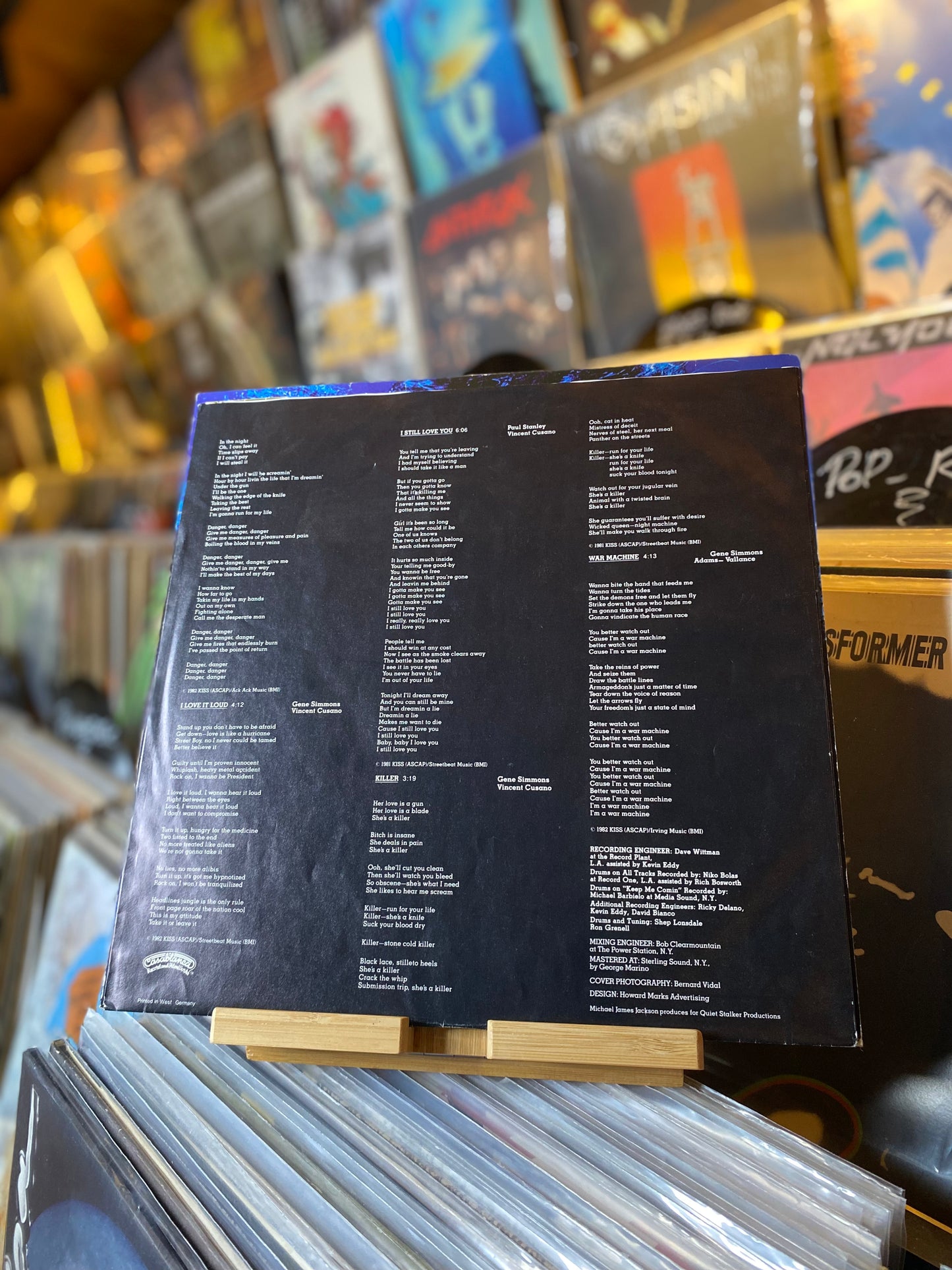 Kiss - Creatures Of The Night / LP, Album (GER 1982)