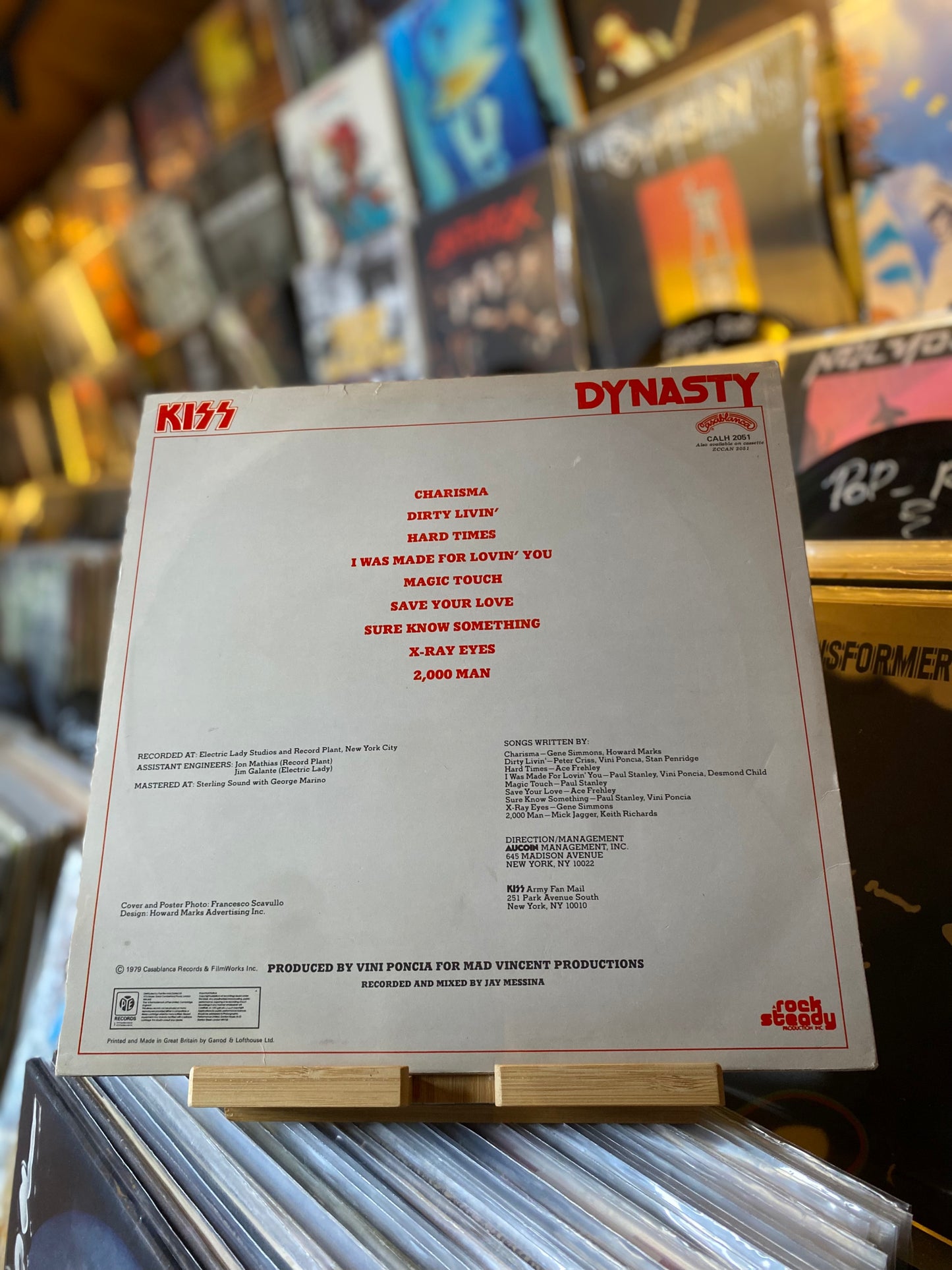 Kiss - Dynasty / LP, Album (UK 1979)