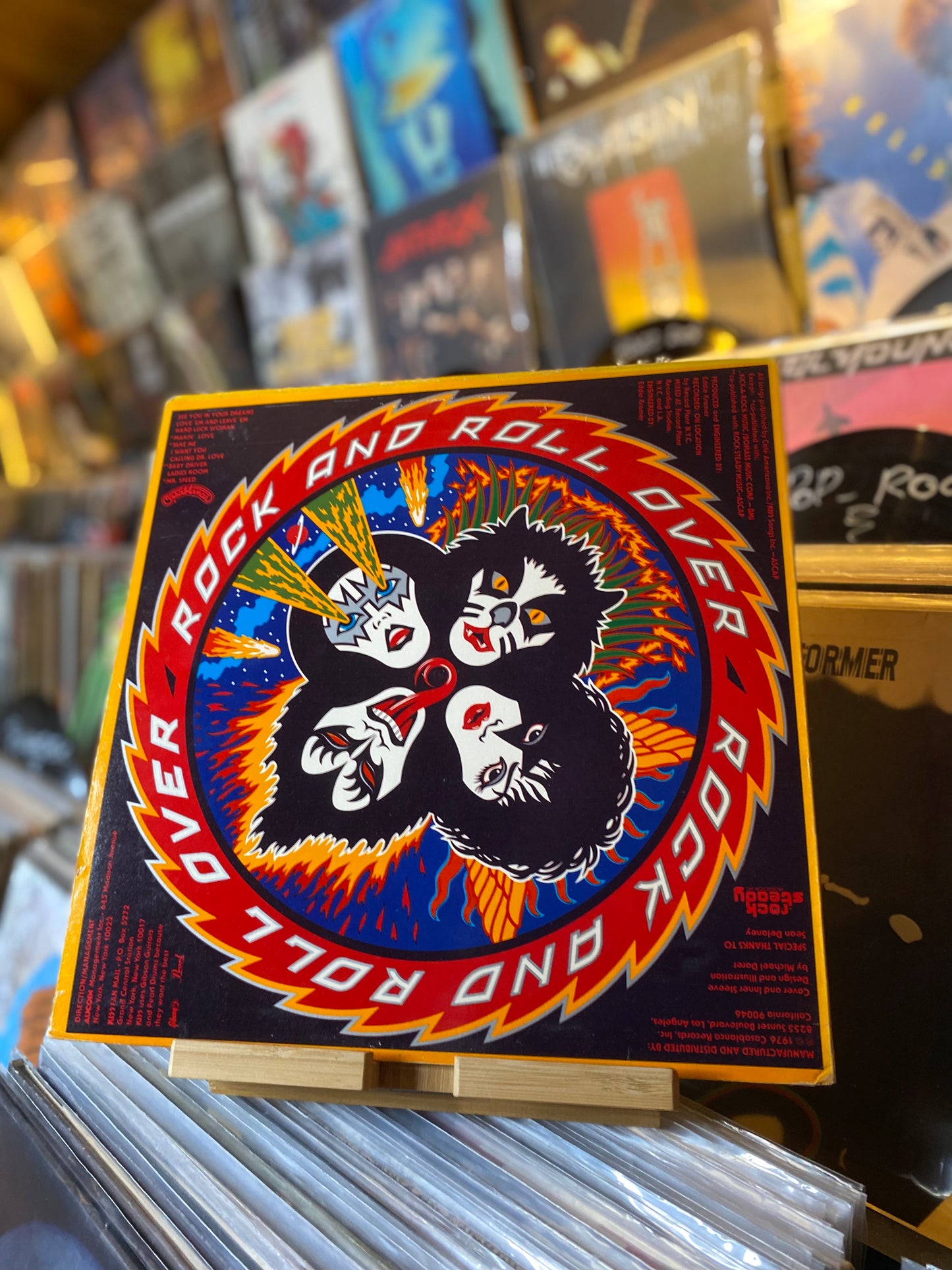 Kiss - Rock And Roll Over / LP, Album, Kee (US 1976)