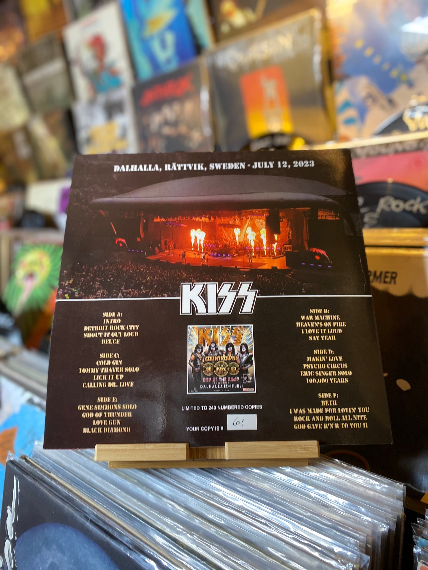 Kiss - Last Kiss...Alive Forever! / 3xLP, Ltd, Num, Unofficial, Ora (2023)