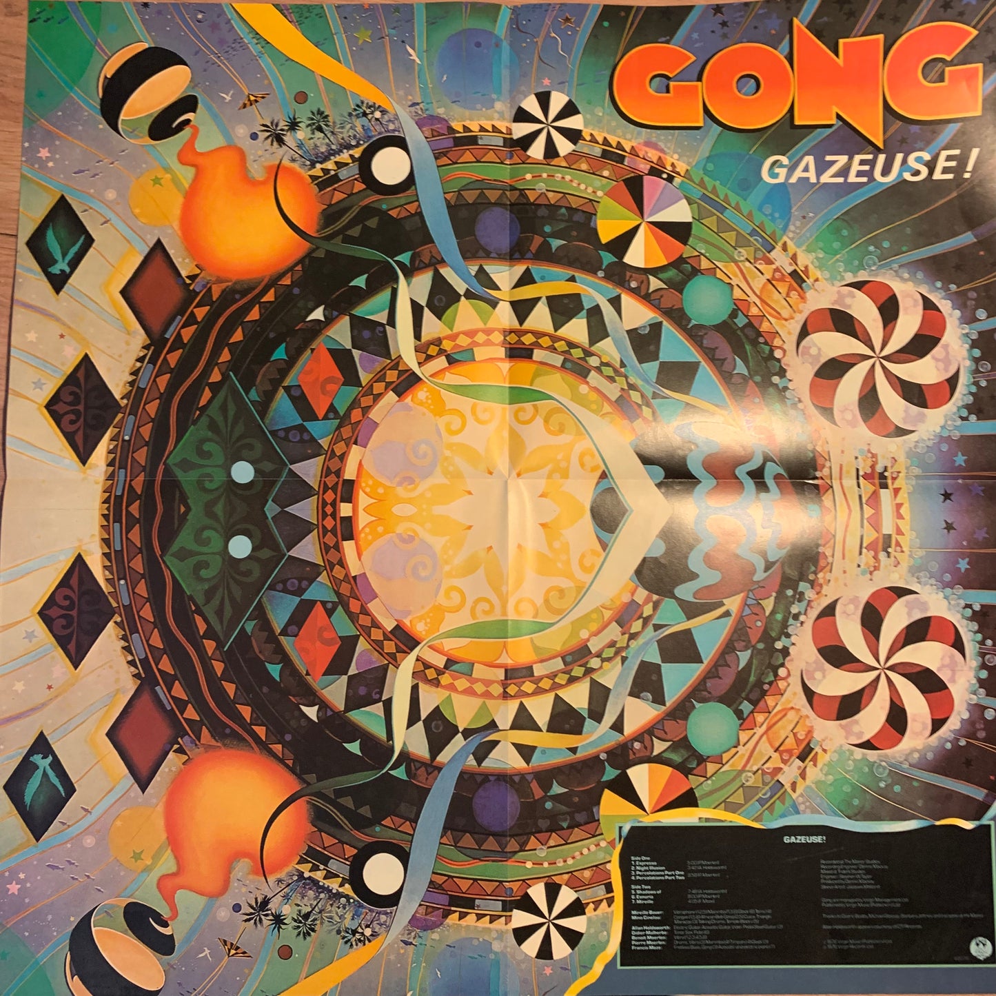 GONG - GAZEUSE!...OG UK 1976...VG+/VG+