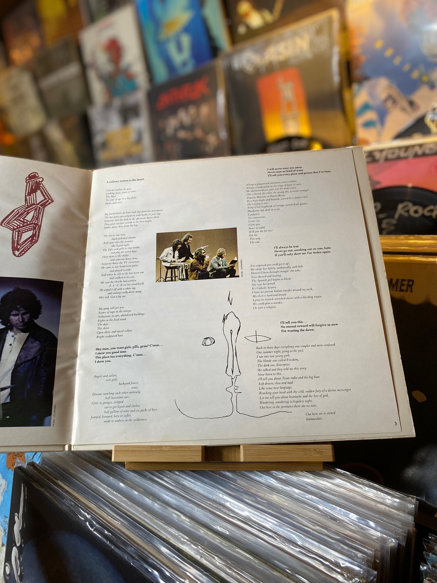 Jim Morrison Music By The Doors - An American Prayer / LP, Album, Gat (US 1978)