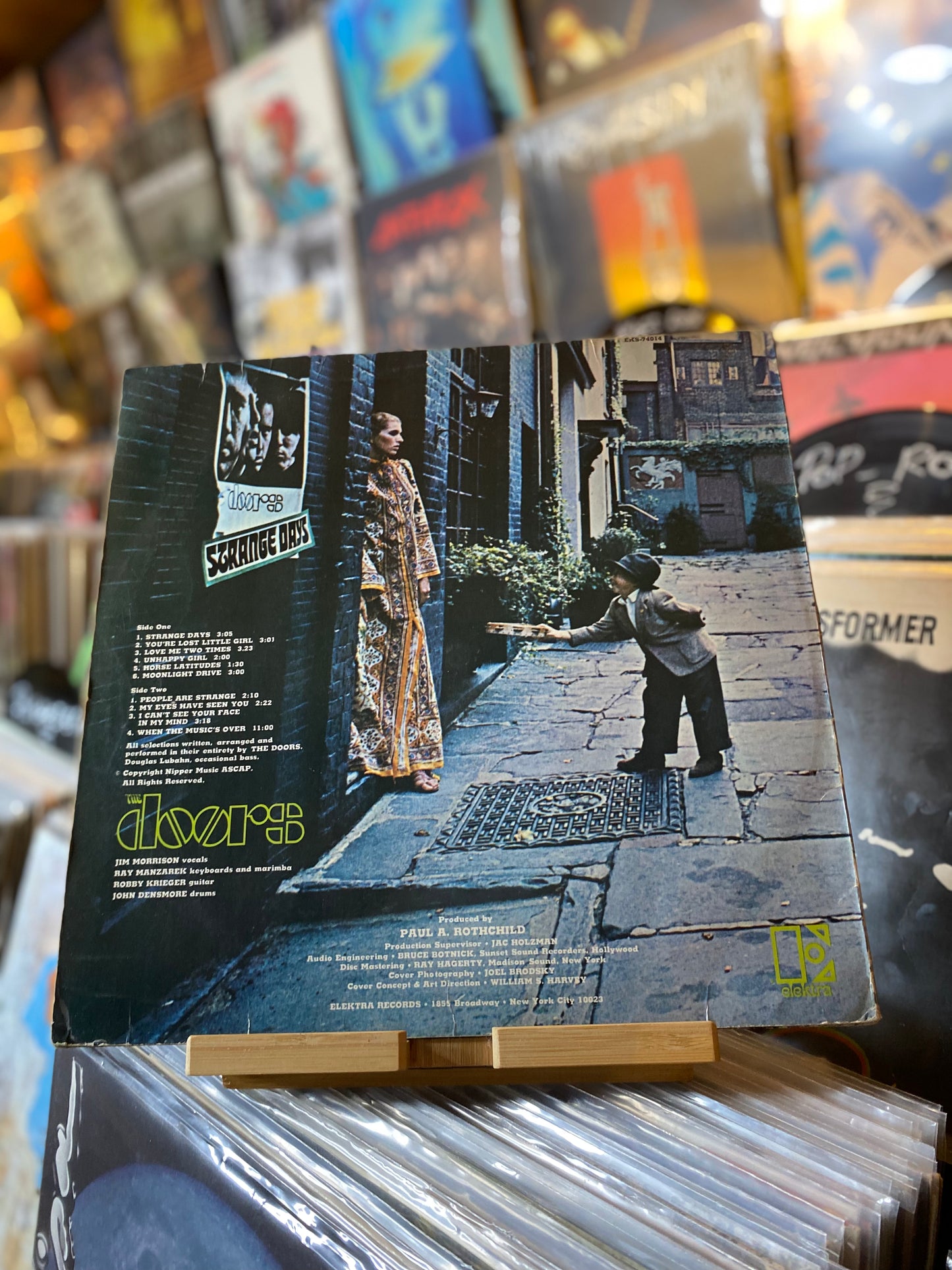 The Doors - Strange Days / LP, Album, RE (GER 1968)