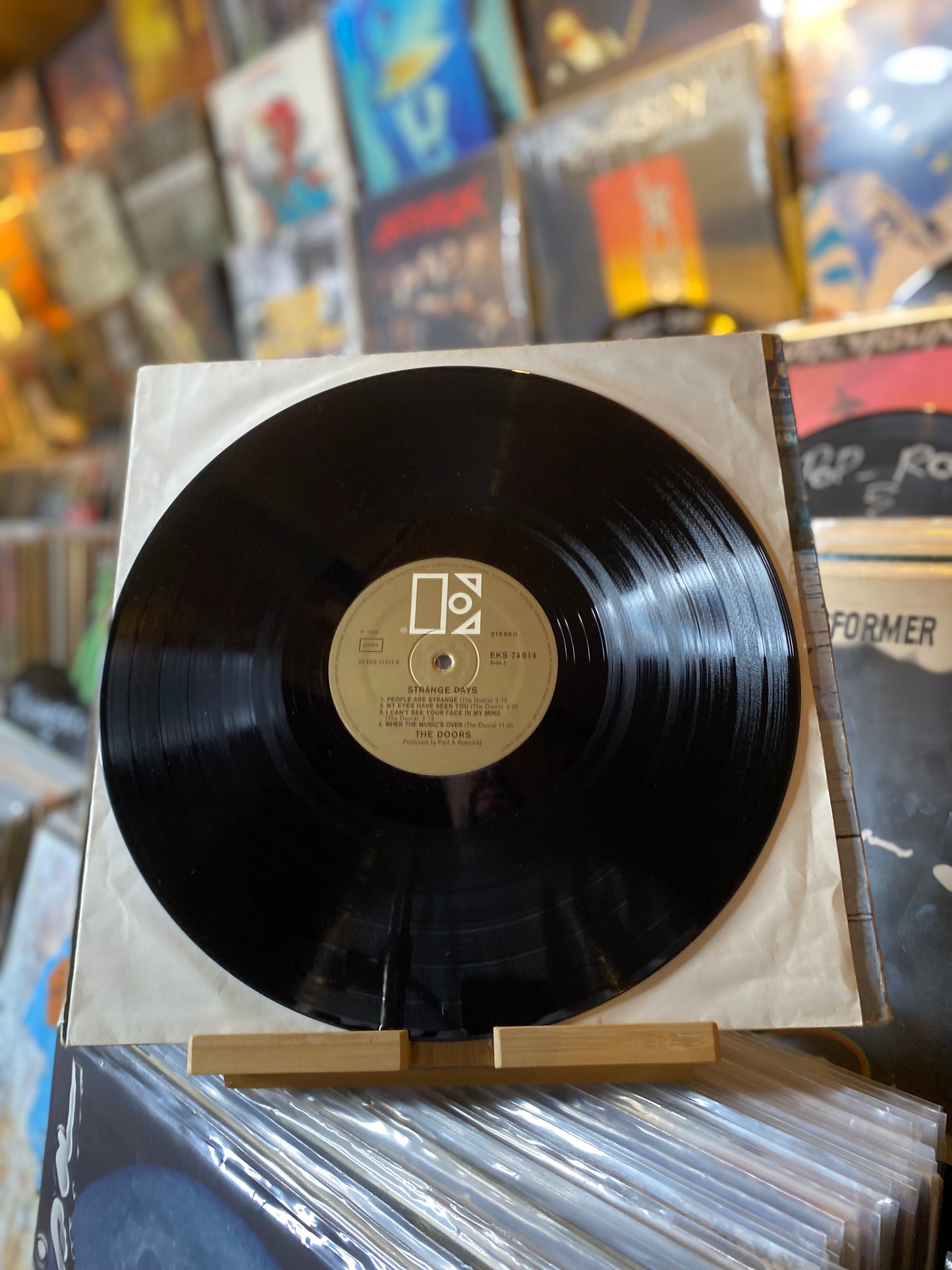 The Doors - Strange Days / LP, Album, RE (GER 1968)