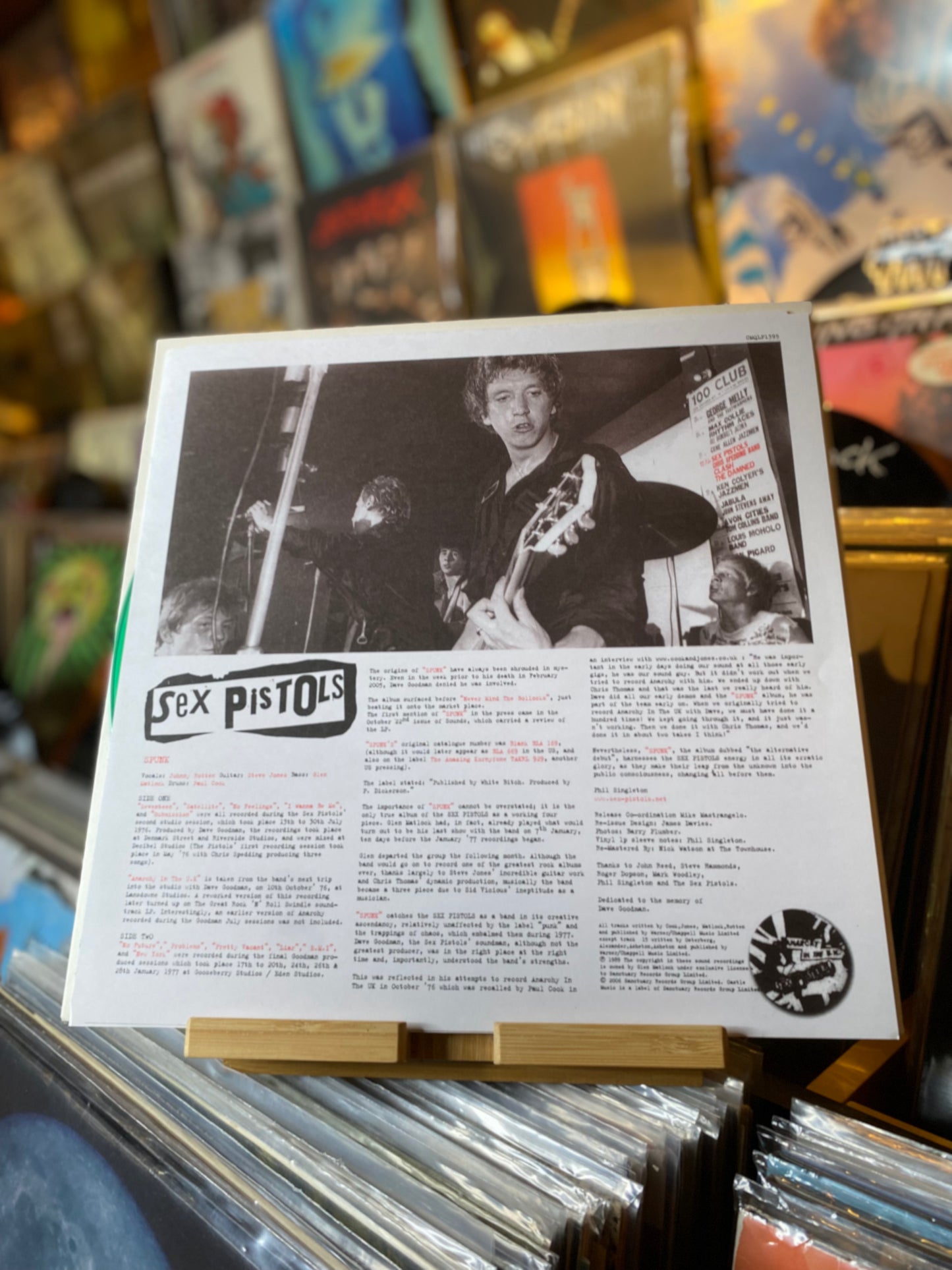 SEX PISTOLS - SPUNK...UK 2009...NM/NM