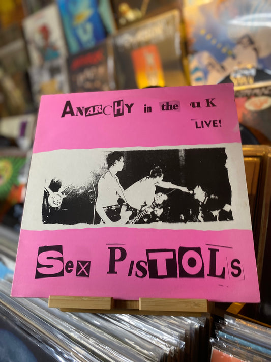 Sex Pistols - Anarchy In The UK - Live / LP, Unofficial (UK 1985)