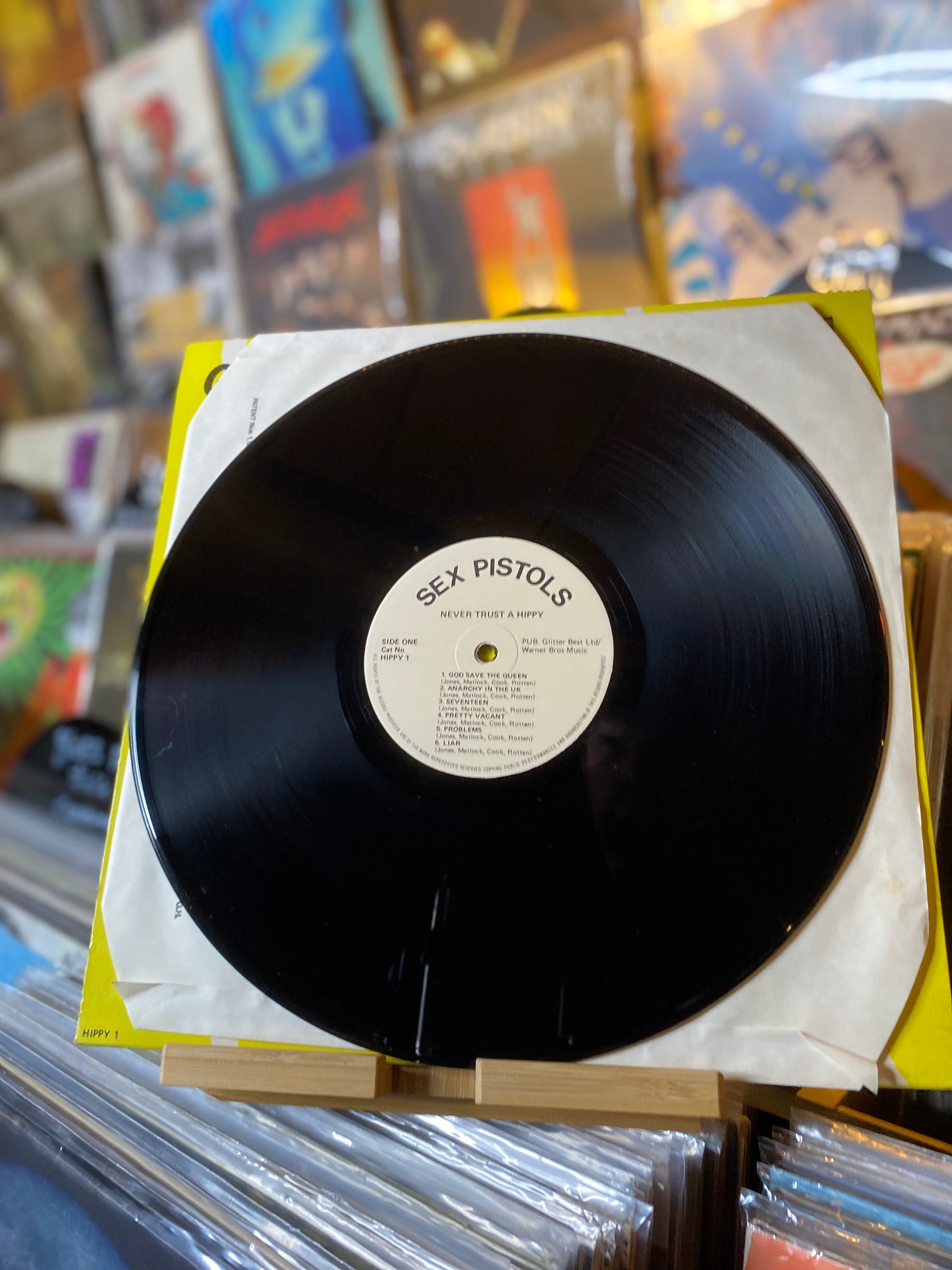 Sex Pistols - Never Trust A Hippy / LP, Comp, (UK 1985)