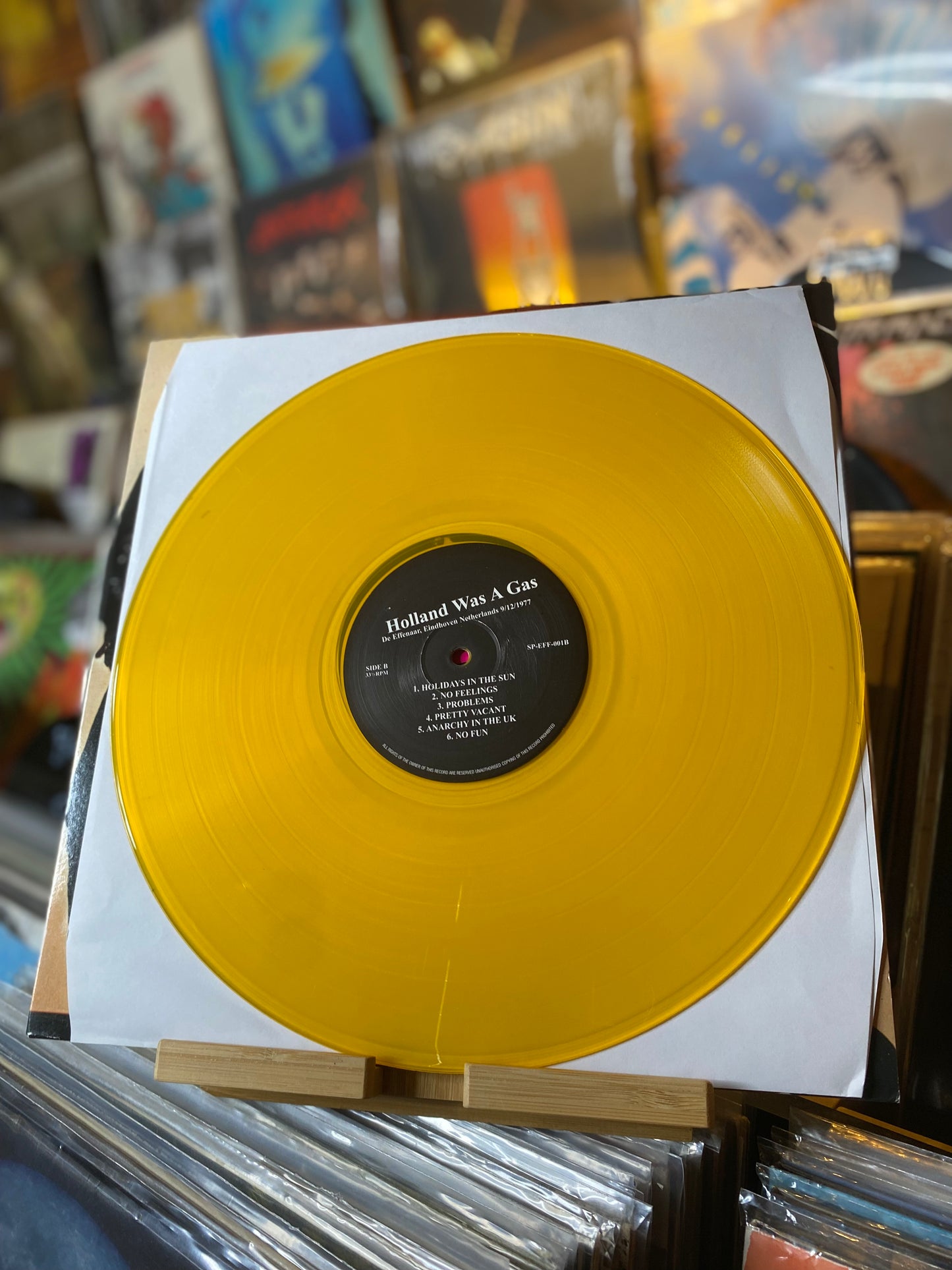 Sex Pistols - Holland Was A Gas / LP, Album, Limited, YELLOW VINYL (UK 2019)