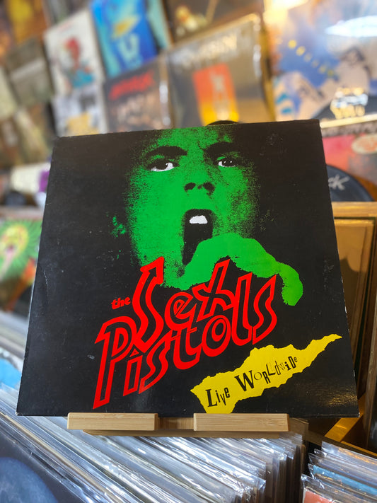 SEX PISTOLS  – LIVE WORLDWIDE...BOOTS US 1985...EX/EX
