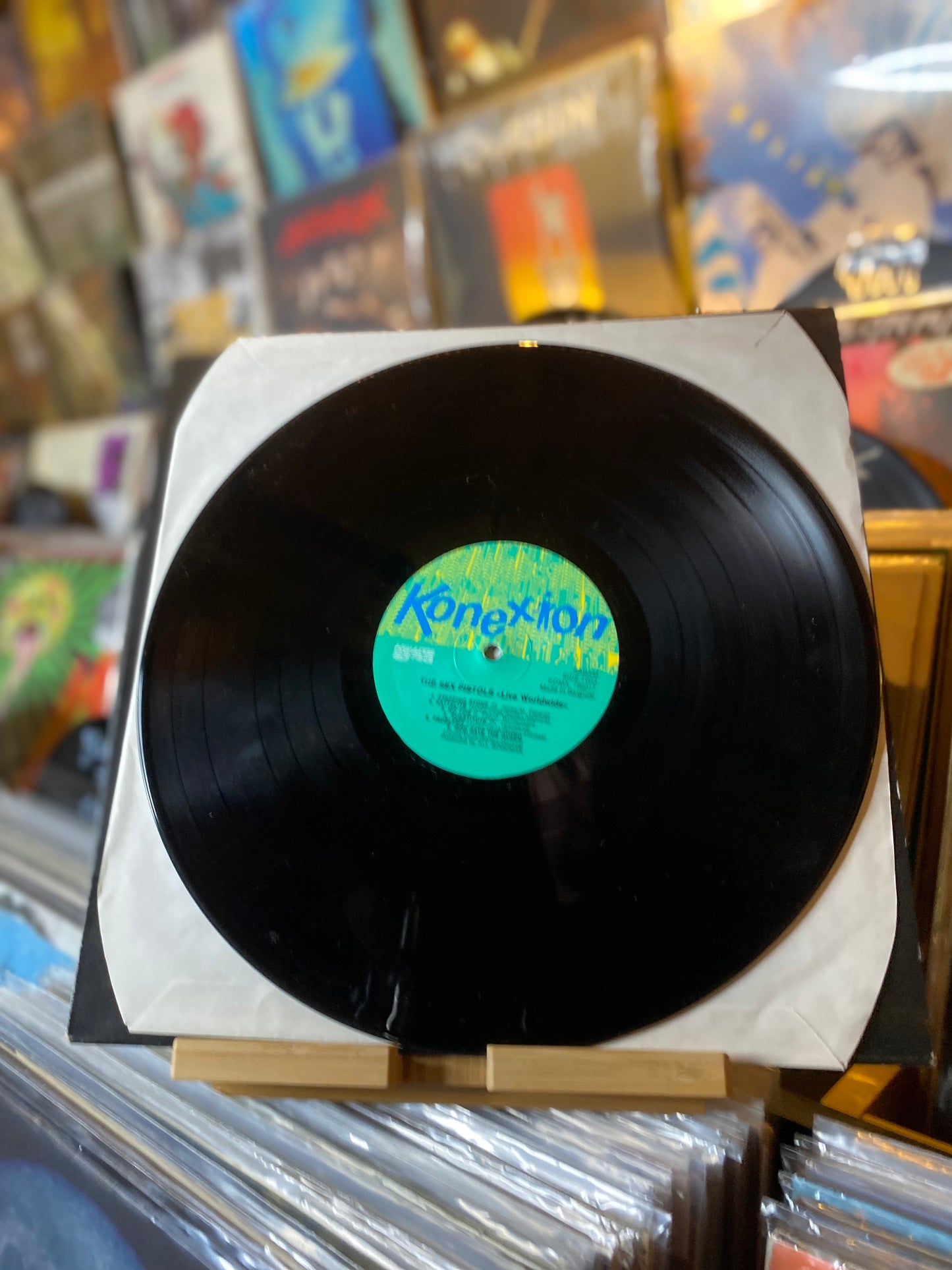 SEX PISTOLS  – LIVE WORLDWIDE...BOOTS US 1985...EX/EX