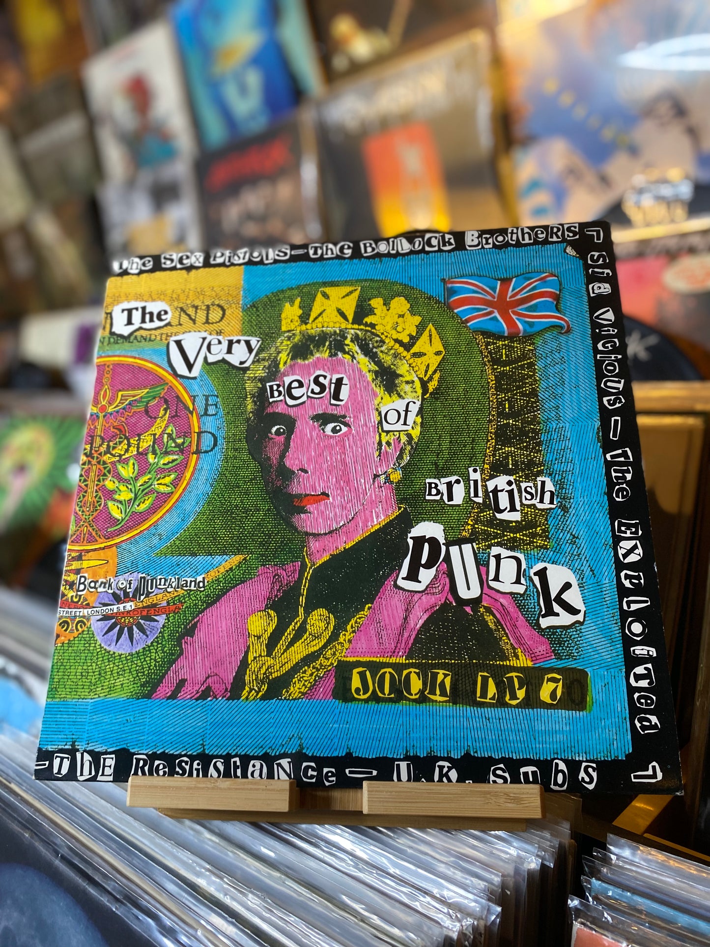 THE VERY BEST OF BRITISH PUNK...OG UK 1986...EX/EX