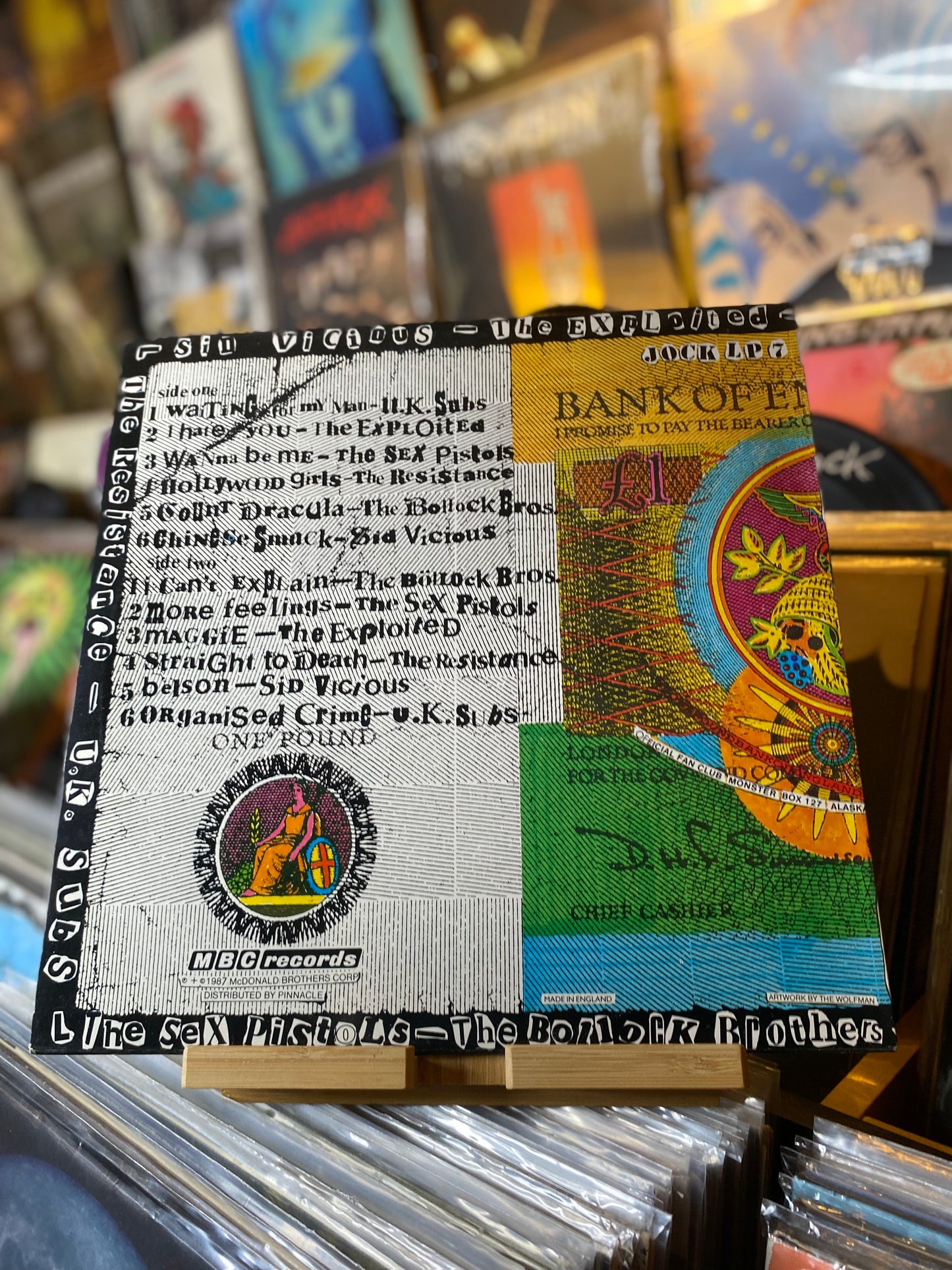 THE VERY BEST OF BRITISH PUNK...OG UK 1986...EX/EX
