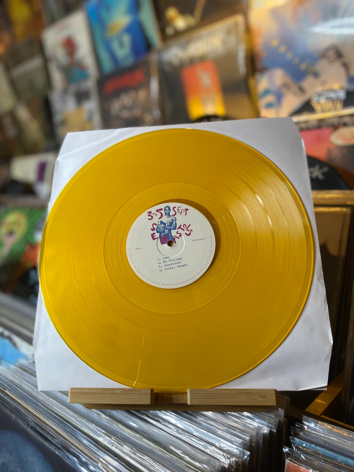 Sex Pistols - Club Du Chalet Du Lac / 2xLP, Album, Limited 200 copies, YELLOW VINYL (UK 2017)