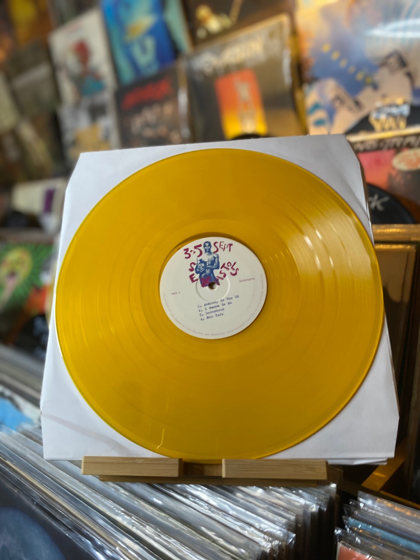 Sex Pistols - Club Du Chalet Du Lac / 2xLP, Album, Limited 200 copies, YELLOW VINYL (UK 2017)