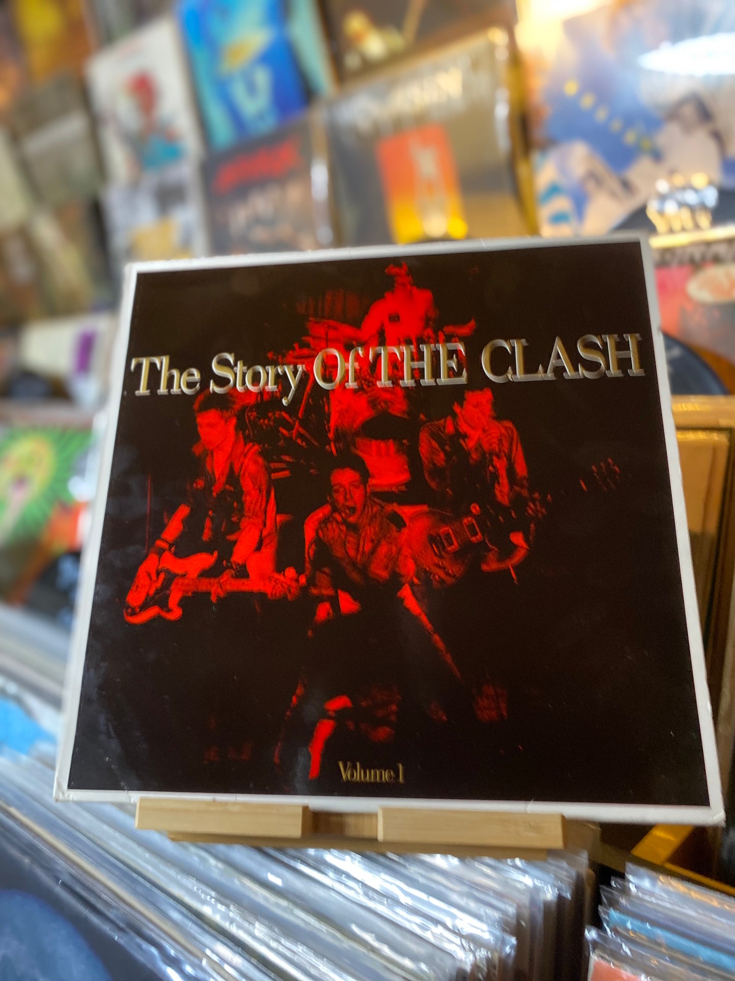 THE CLASH - THE STORY OF THE CLASH...EU 1988...VG++/VG+