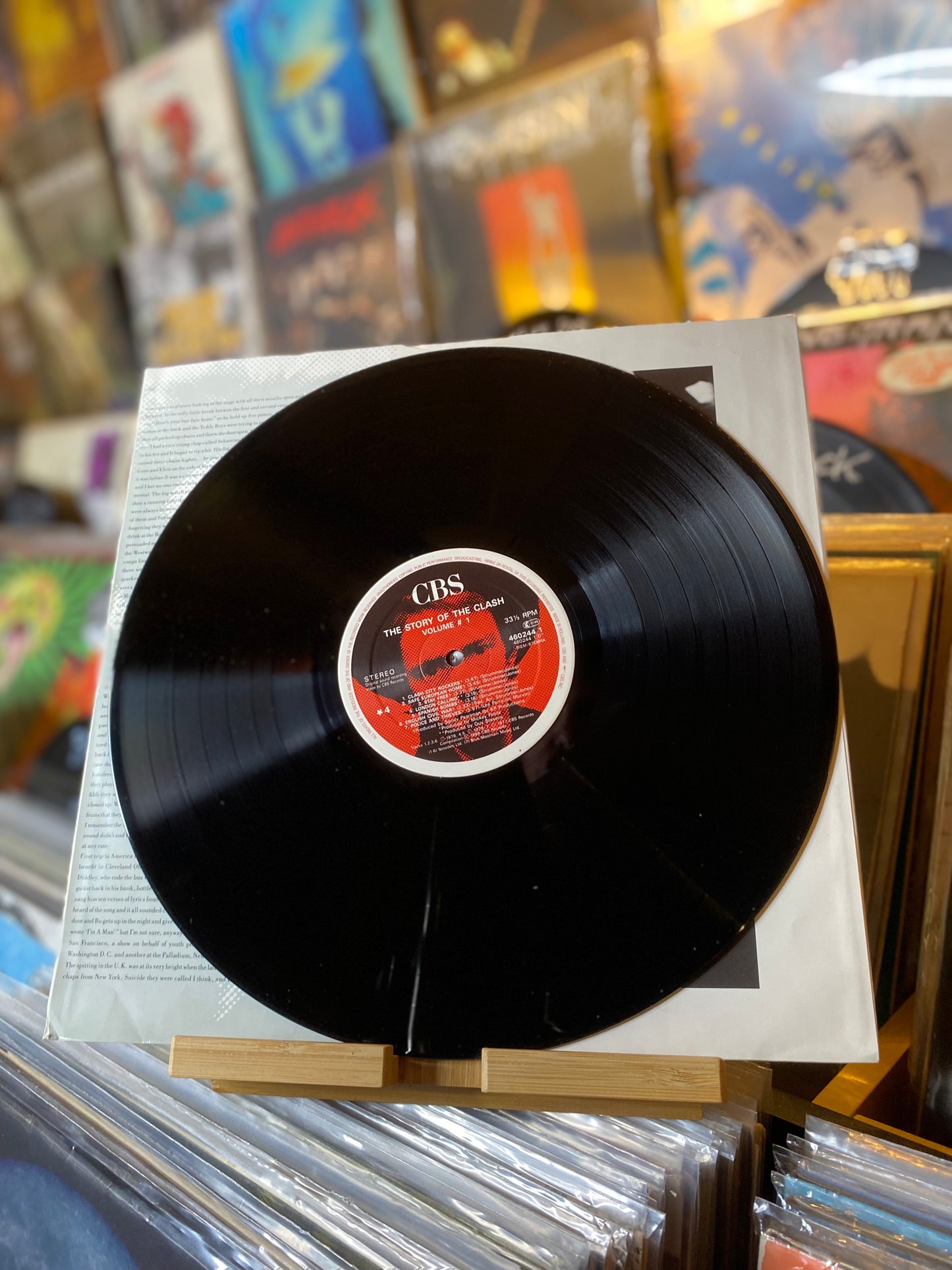 THE CLASH - THE STORY OF THE CLASH...EU 1988...VG++/VG+