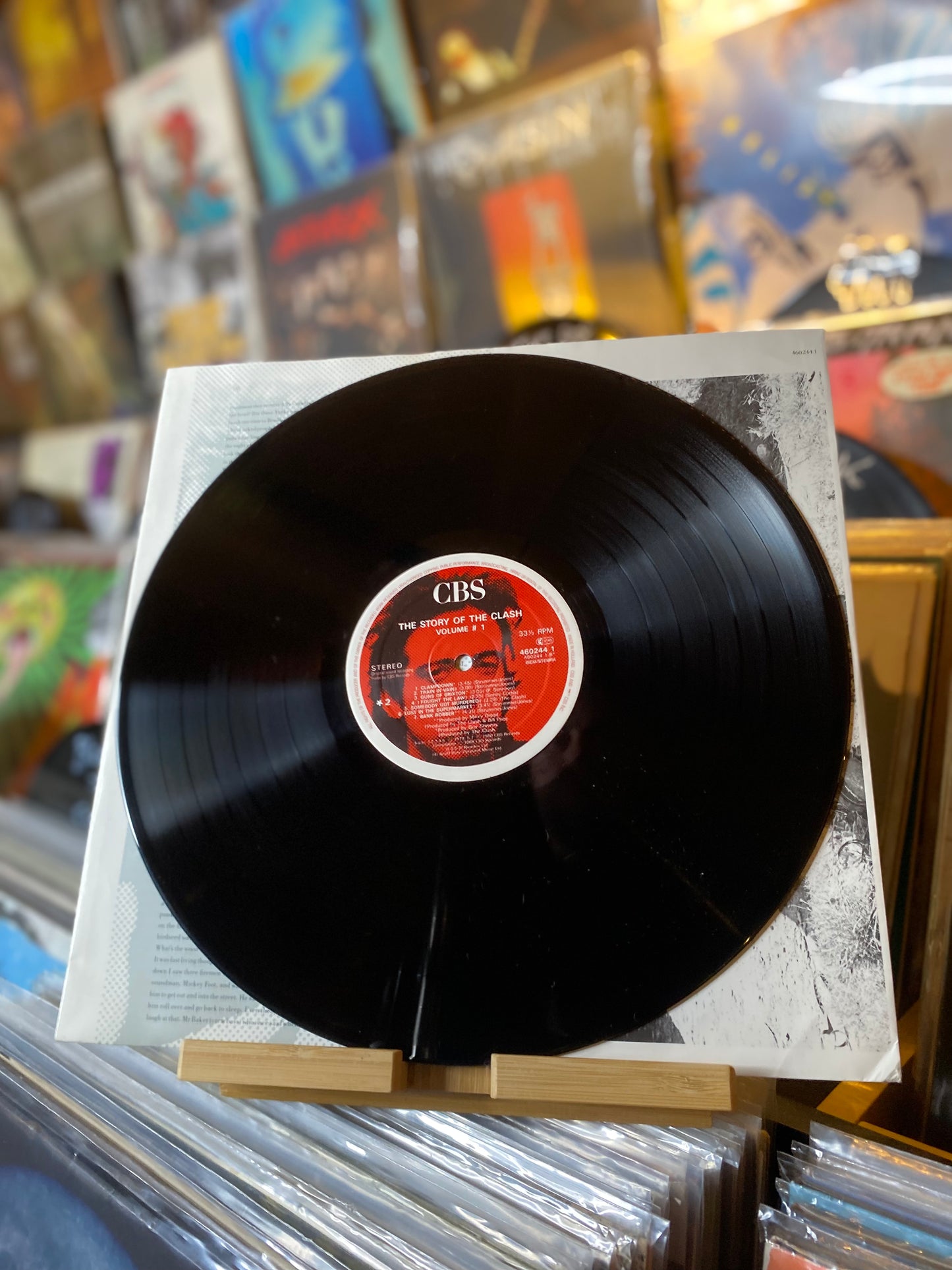 THE CLASH - THE STORY OF THE CLASH...EU 1988...VG++/VG+