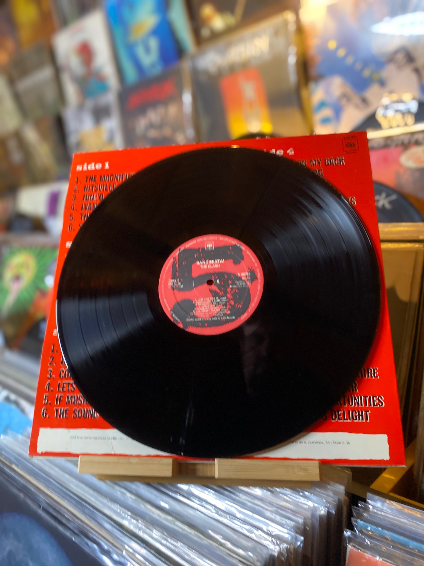 THE CLASH - SANDINISTA...OG ESP 1980...EX/EX