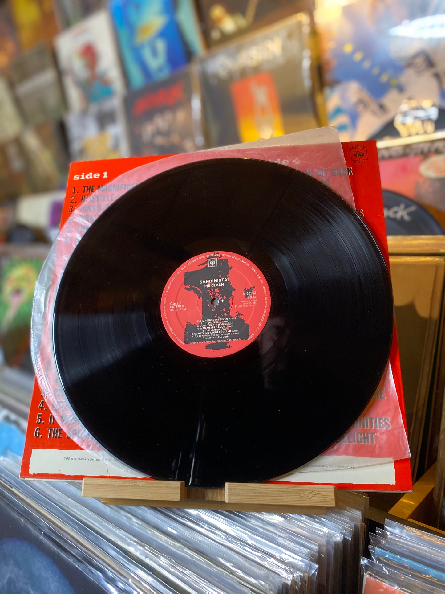 THE CLASH - SANDINISTA...OG ESP 1980...EX/EX