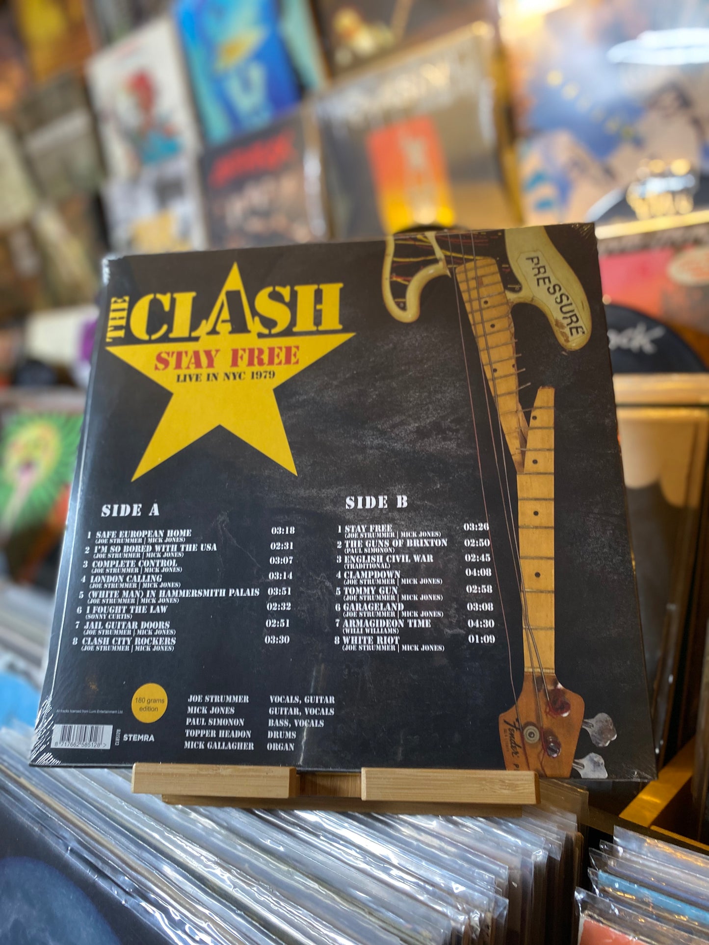 The Clash - Stay Free - Live In NYC 1979 / LP, Unofficial (EU 2022)