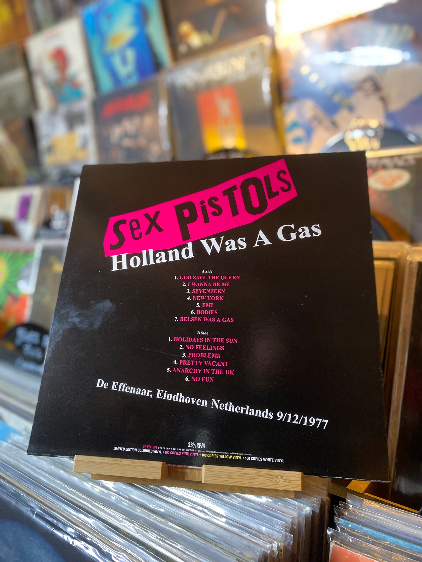 Sex Pistols - Holland Was A Gas / LP, Album, Limited, YELLOW VINYL (UK 2019)