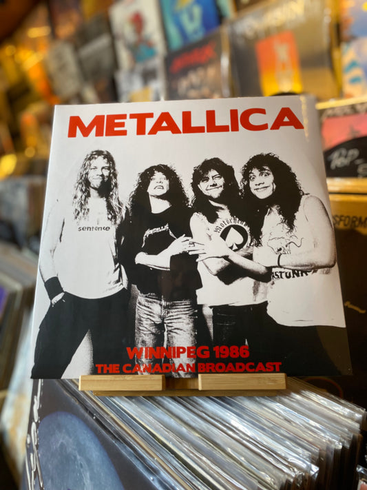 Metallica - Winnipeg 1986 The Canadian Broadcast / 2xLP, Album, Limited, Red vinyl (l2022)