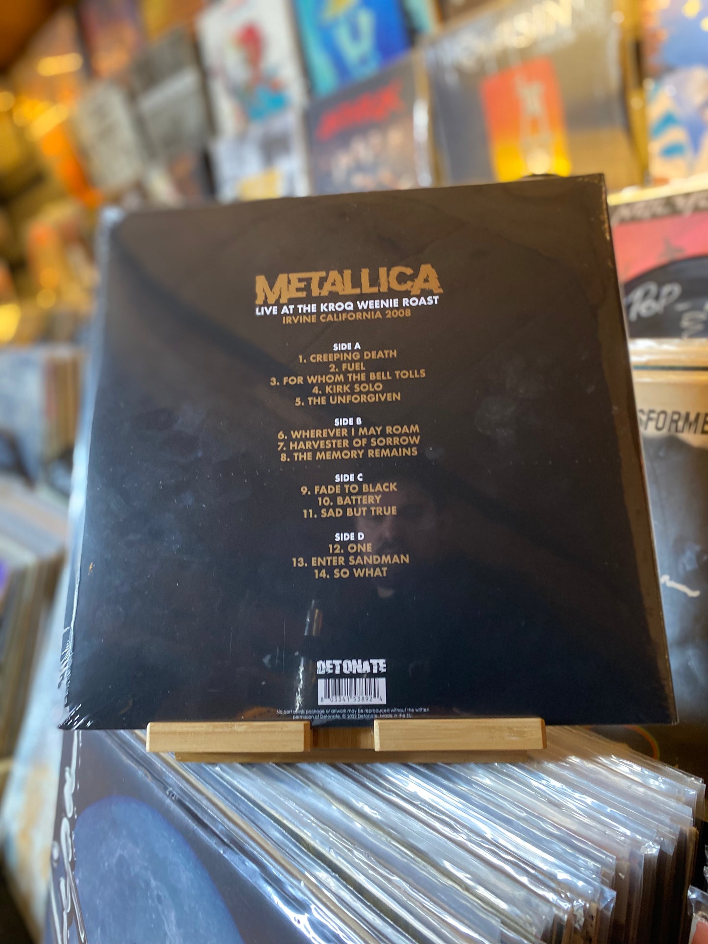 Metallica - Live At The KROQ Weenie Roast Irvine, California 2008 / 2xLP, Clear Vinyl (EU 2020)