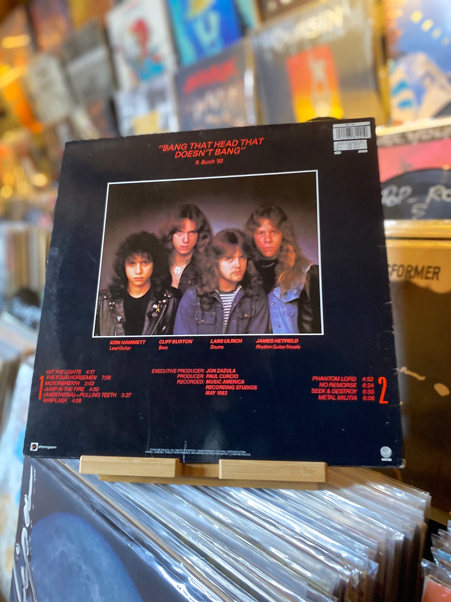 Metallica - Kill 'Em All / LP, Album, RE (EU 1989)