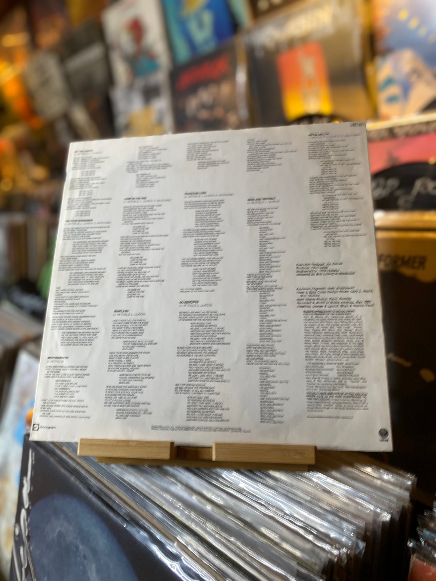 Metallica - Kill 'Em All / LP, Album, RE (EU 1989)