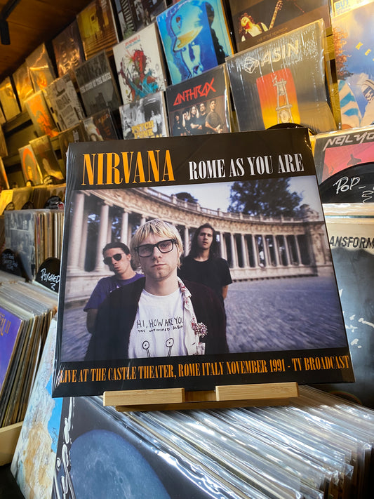 Nirvana - Rome As You Are (Live At The Castle Theatre, Rome, Italy, November 1991 TV Broadcast) / LP, Ltd, Unofficial (EU 2019)