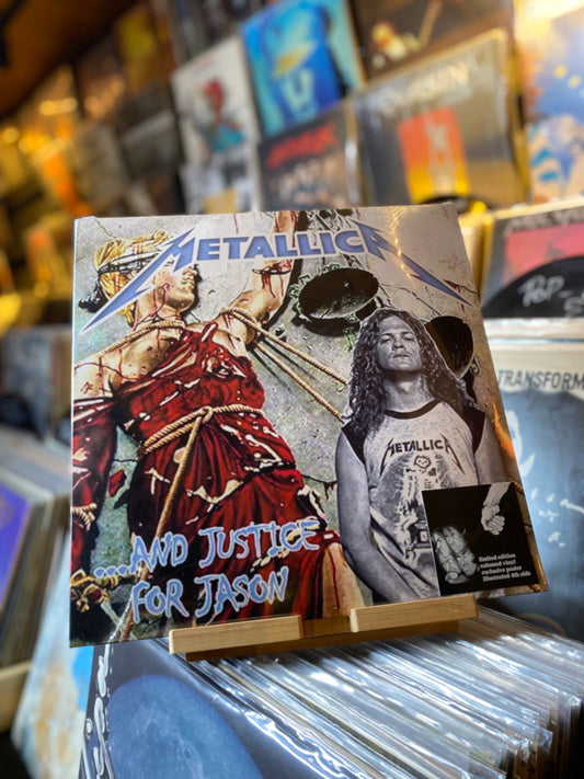 Metallica - …And Justice For Jason / LP + LP, S/Sided, Pri + Album, Limited Silver vinyl (2024)
