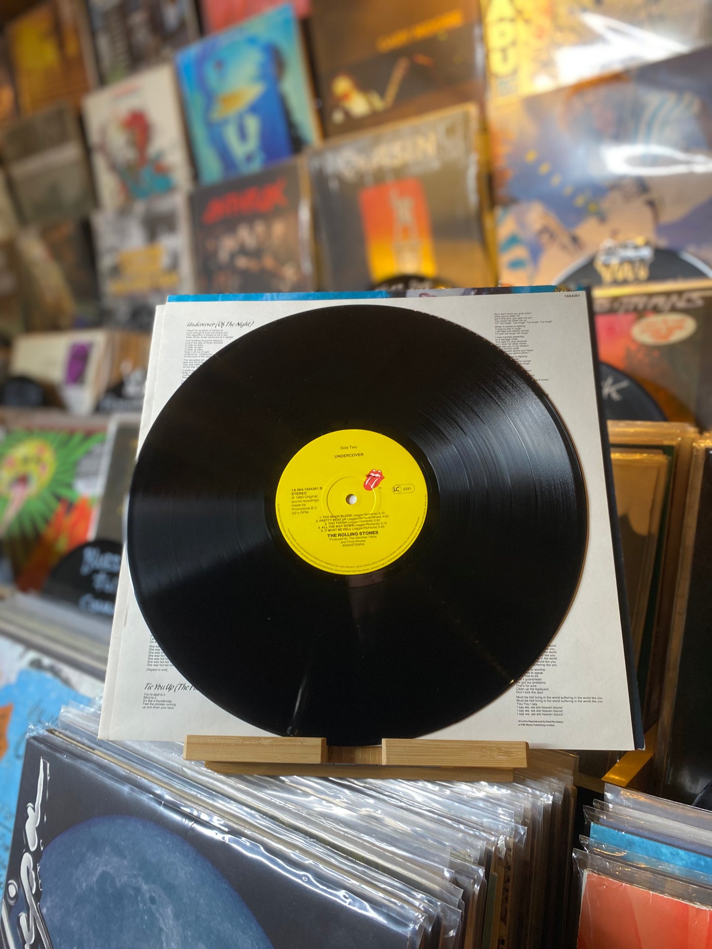 THE ROLLING STONES - UNDERCOVER / LP (EU 1983)