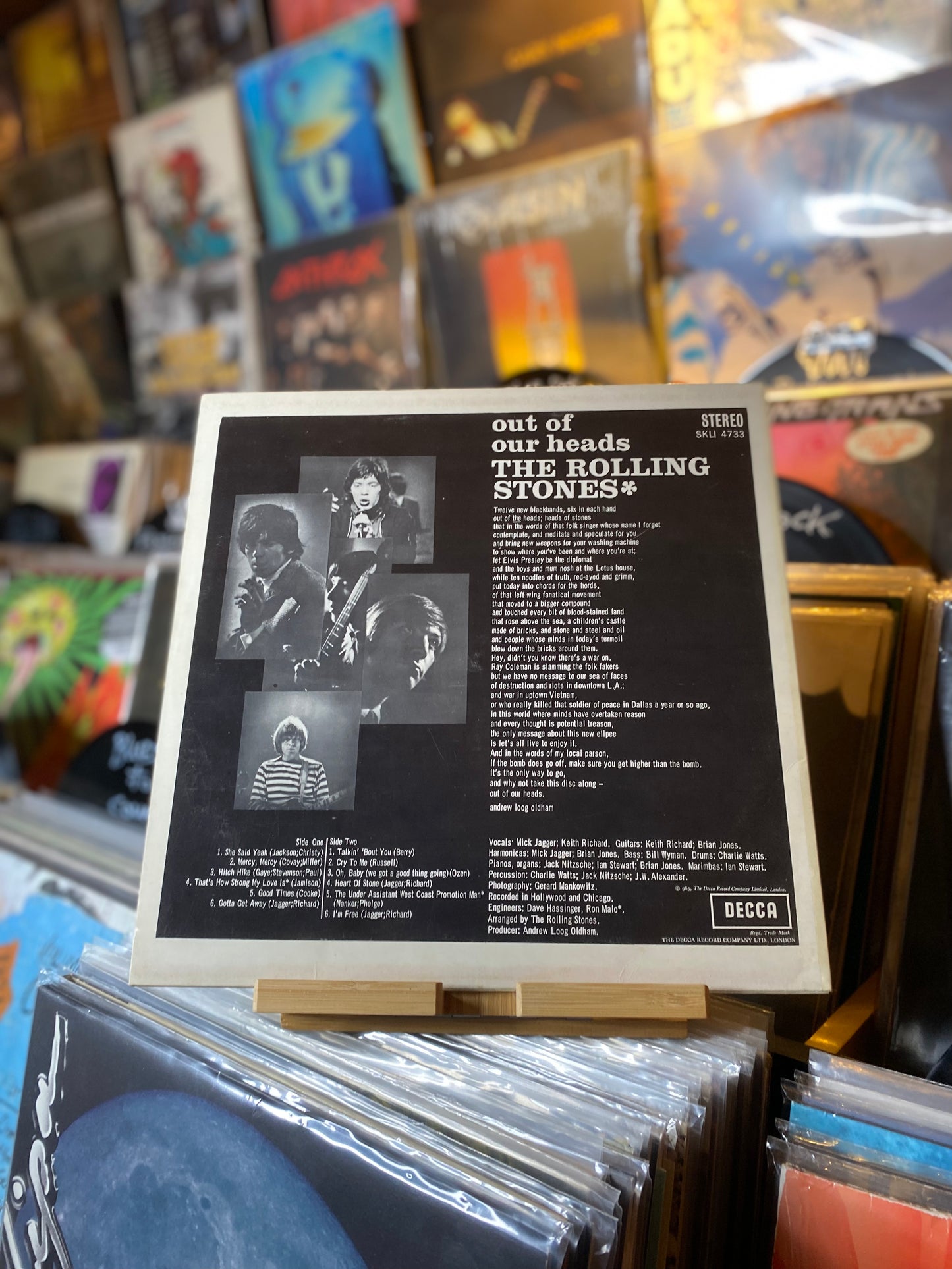 The Rolling Stones - Out Of Our Heads / LP, Album, RE (ITA 1976)