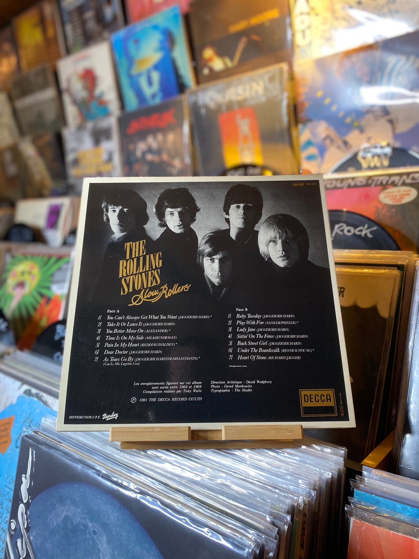 The Rolling Stones - Slow Rollers / LP, Comp (FR 1981)