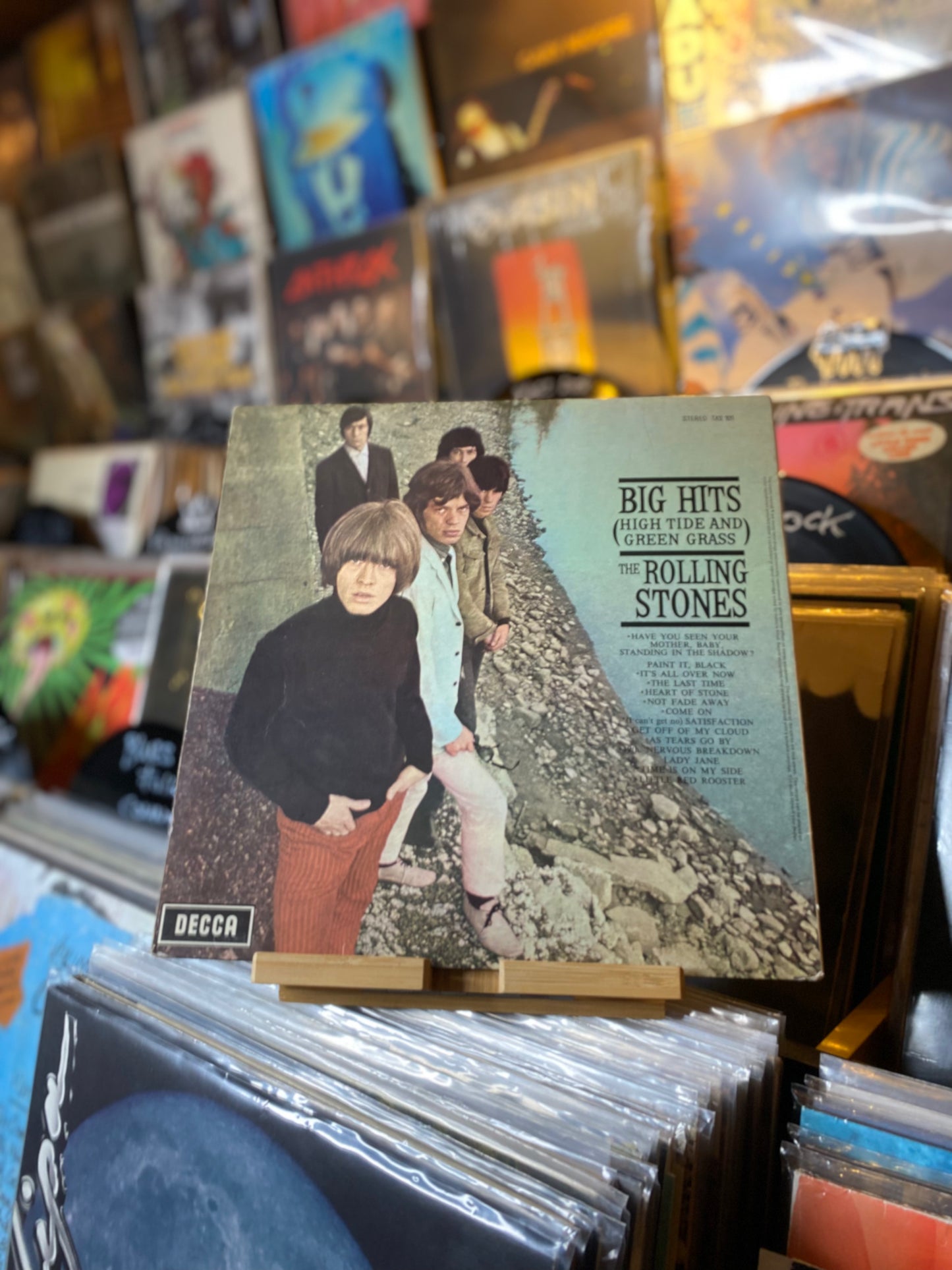 The Rolling Stones - Big Hits (High Tide And Green Grass) / LP, Comp, RP (UK 1970)