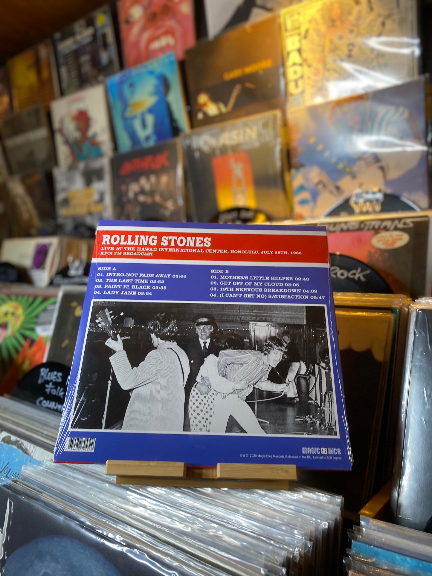 The Rolling Stones - Live At The Hawaii International Center, Honolulu, July 28 1966-KPOI FM Broadcast / LP, Limited, (2020)