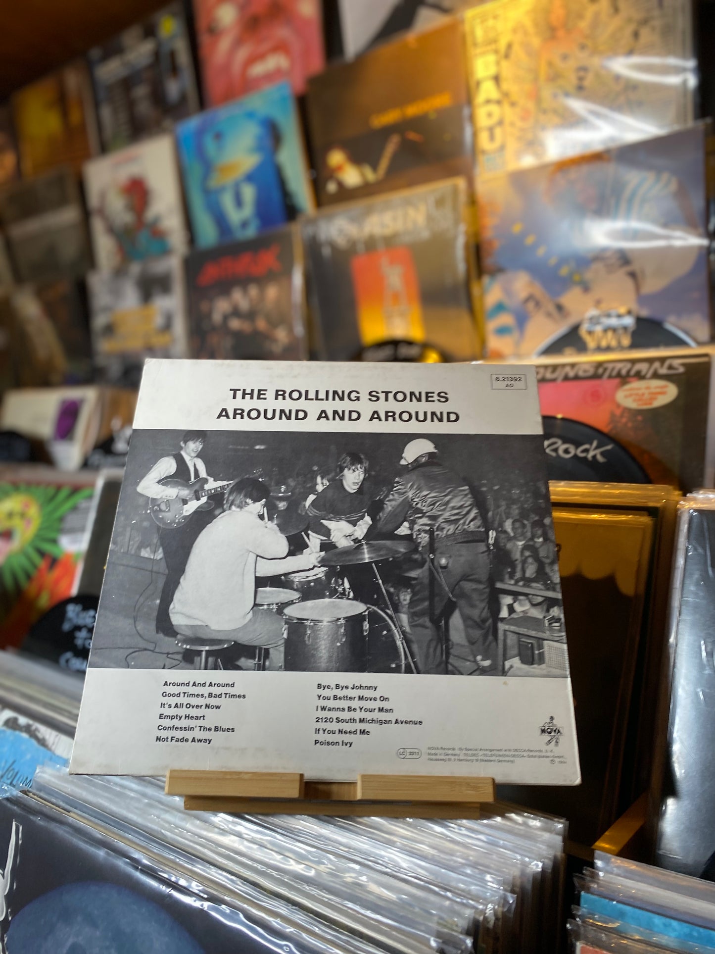 The Rolling Stones - Around And Around / LP, Album, Comp, Mono, RE (GER 1976)
