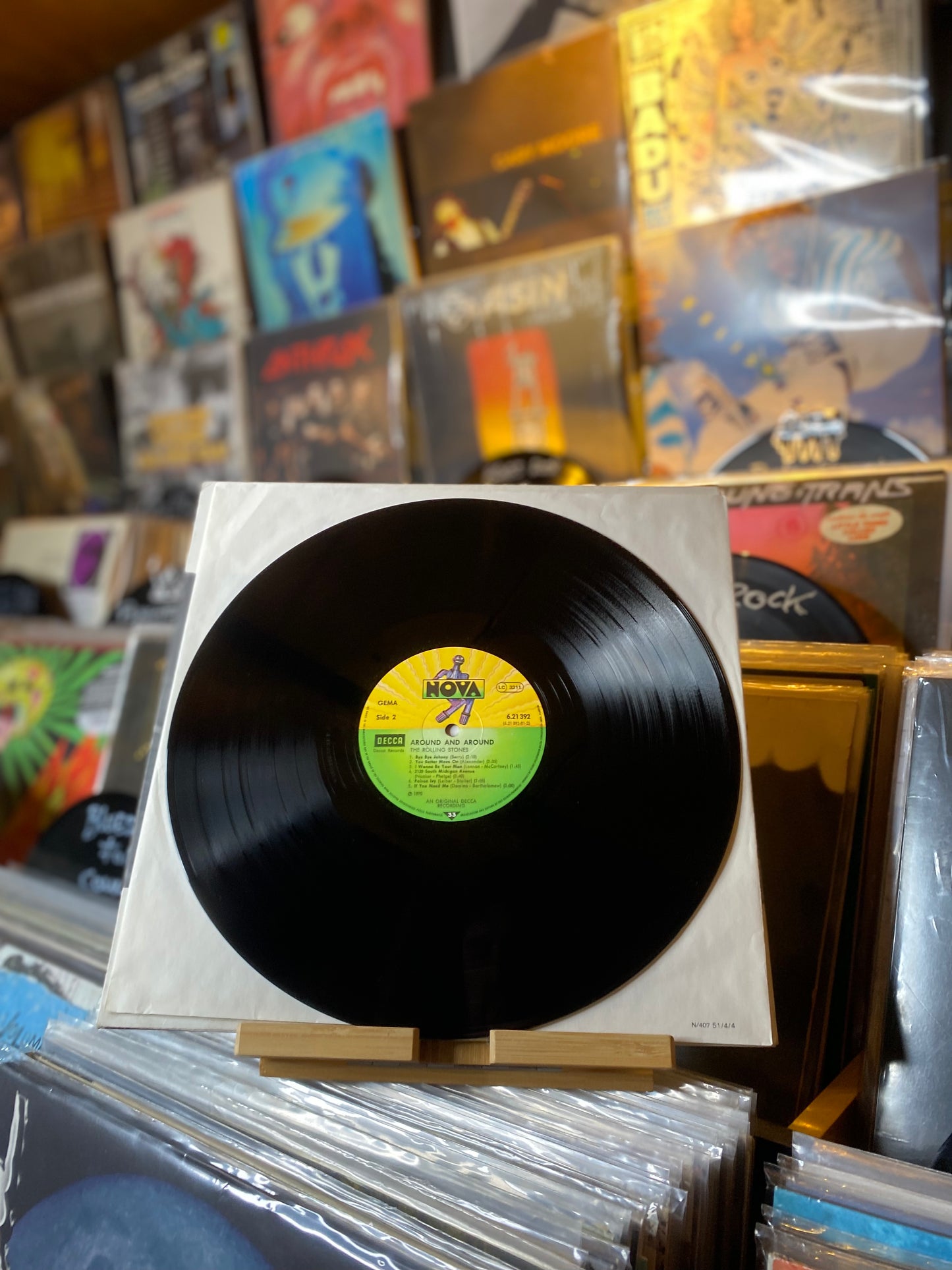 The Rolling Stones - Around And Around / LP, Album, Comp, Mono, RE (GER 1976)