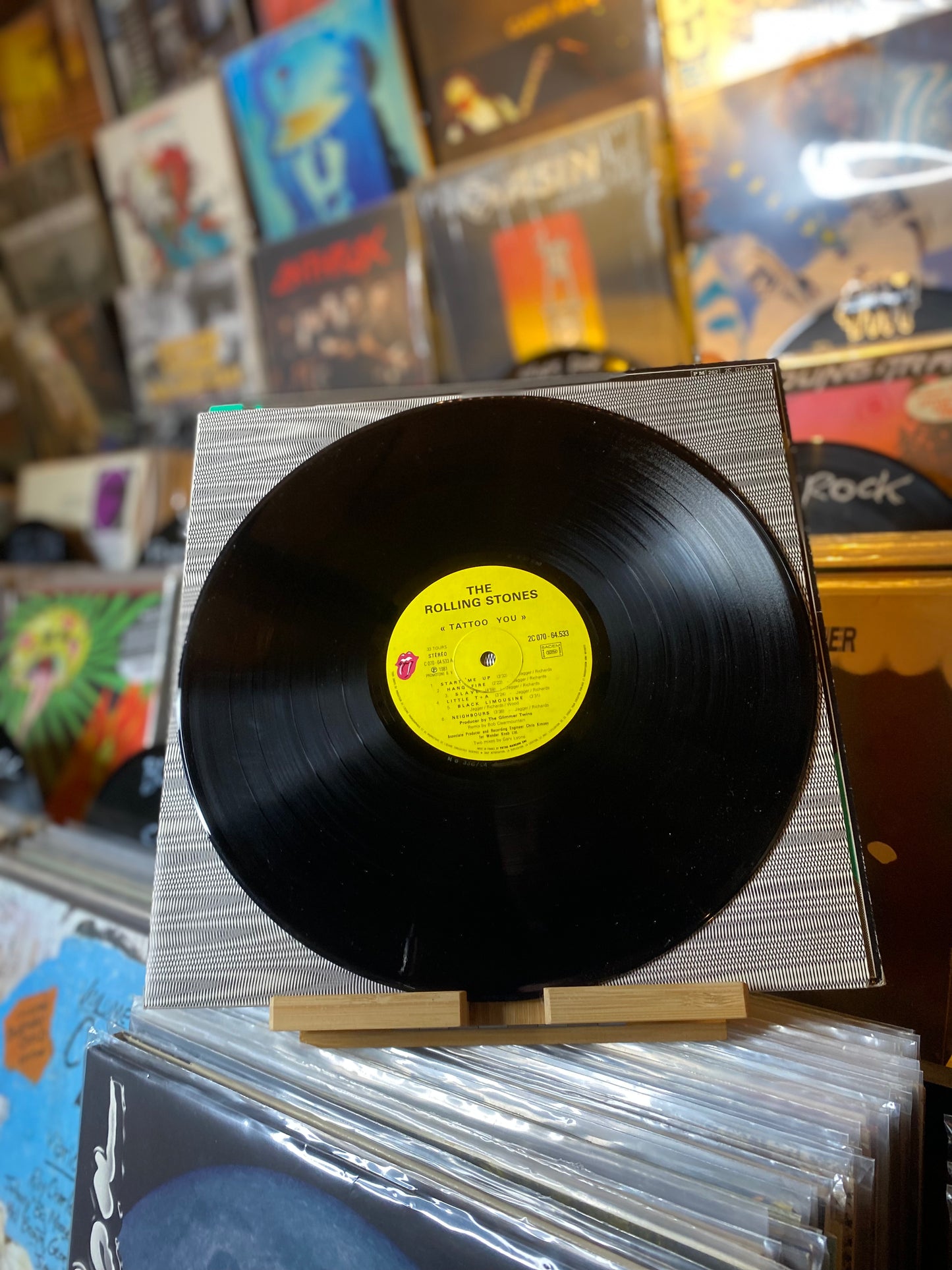 THE ROLLING STONES - TATTOO YOU / LP (FR 1981)