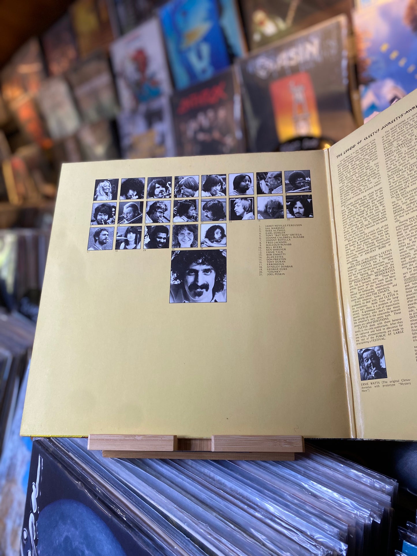 FRANK ZAPPA AND THE MOTHERS - THE GRAND WAZOO / LP, ALBUM, RP, GAT