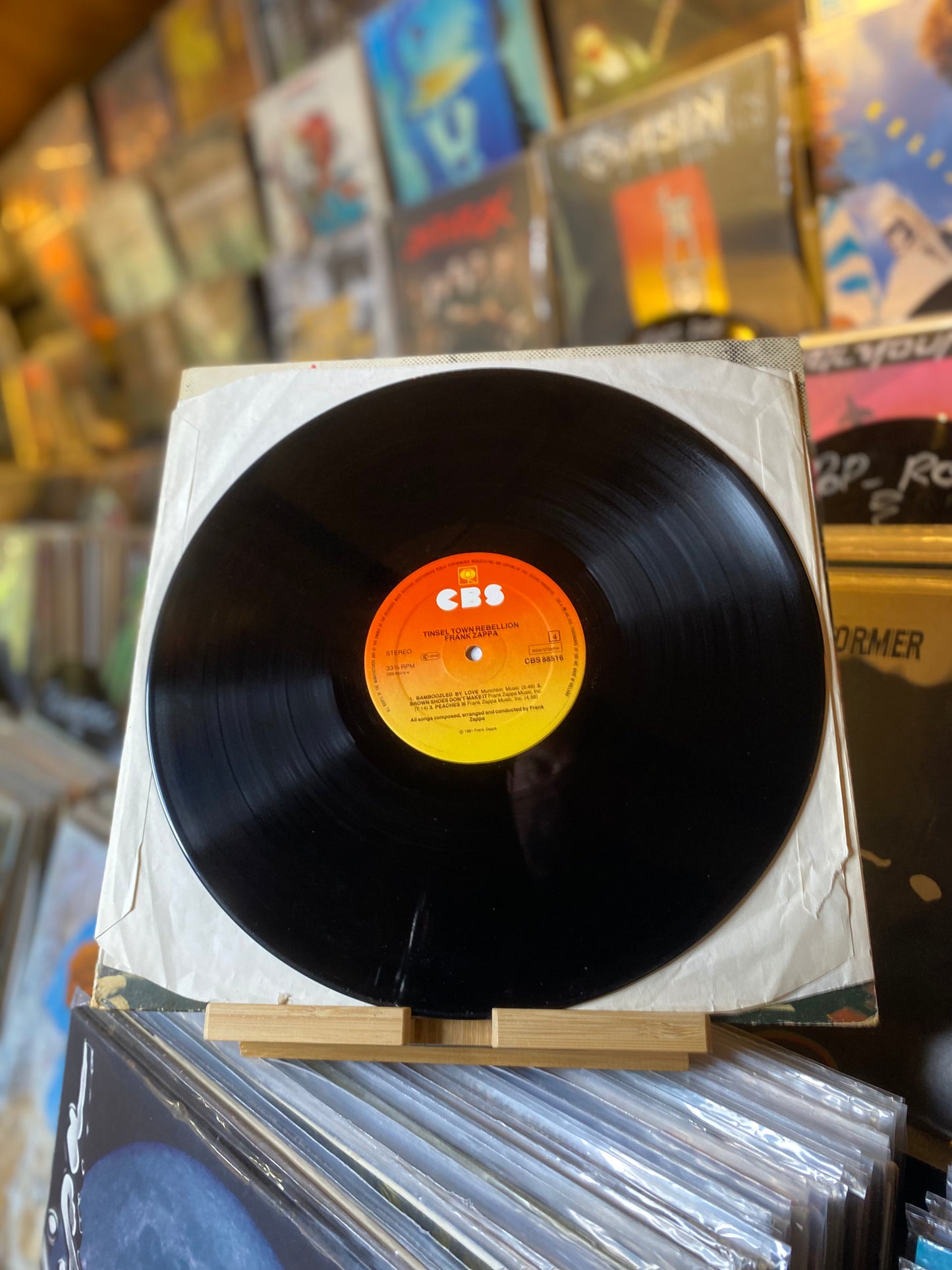 FRANK ZAPPA - TINSEL TOWN REBELLION / DLP EU 1981