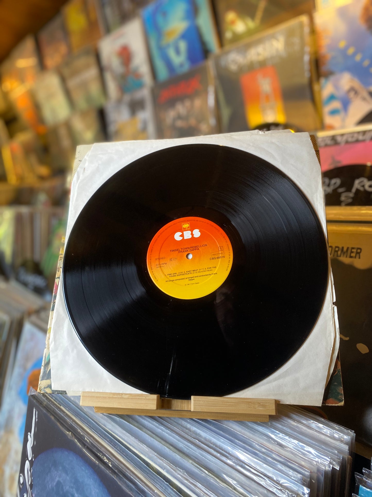 FRANK ZAPPA - TINSEL TOWN REBELLION / DLP EU 1981