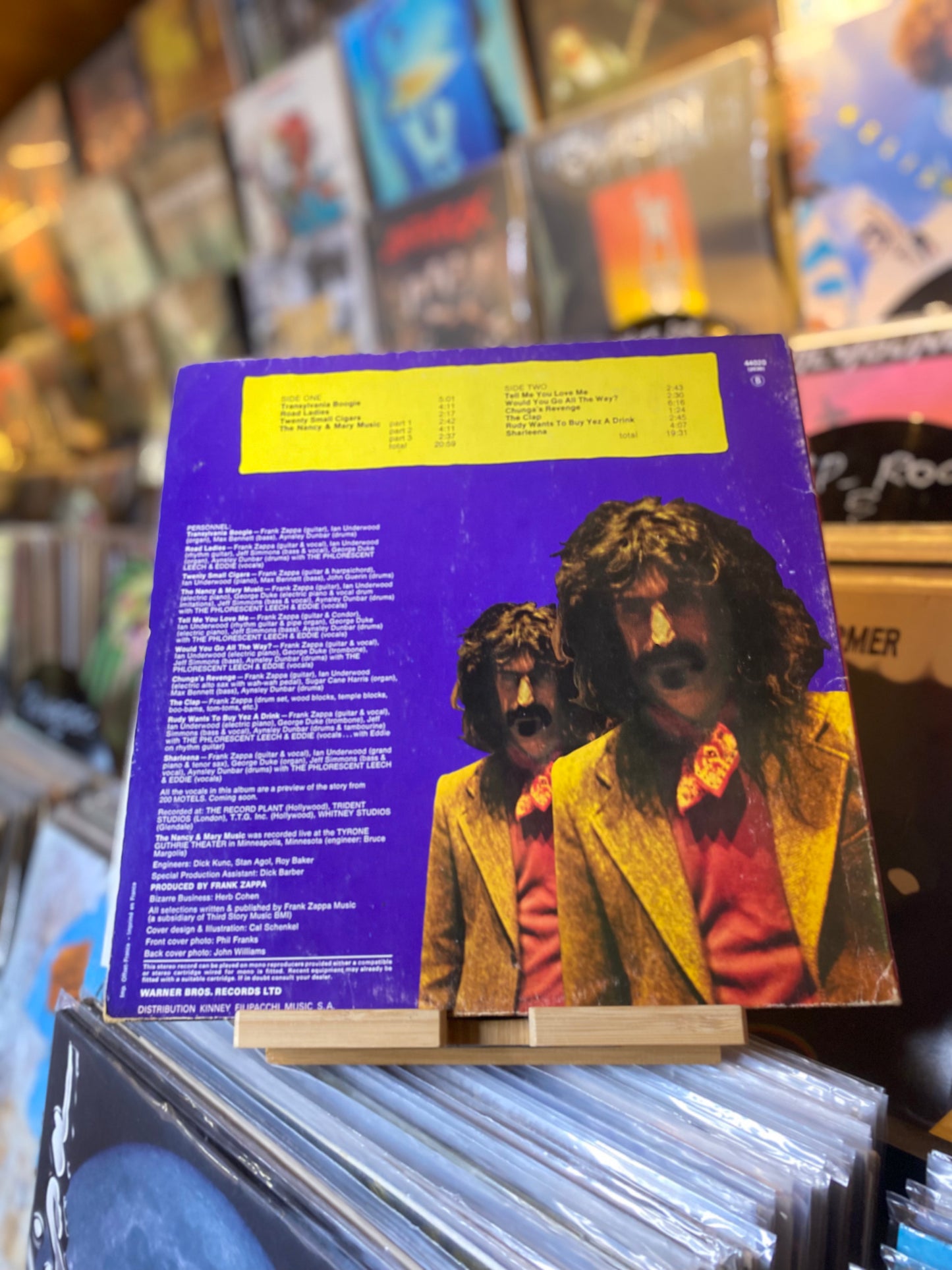 FRANK ZAPPA - CHUNGA'S REVENGE / LP, ALBUM, RE, GAT