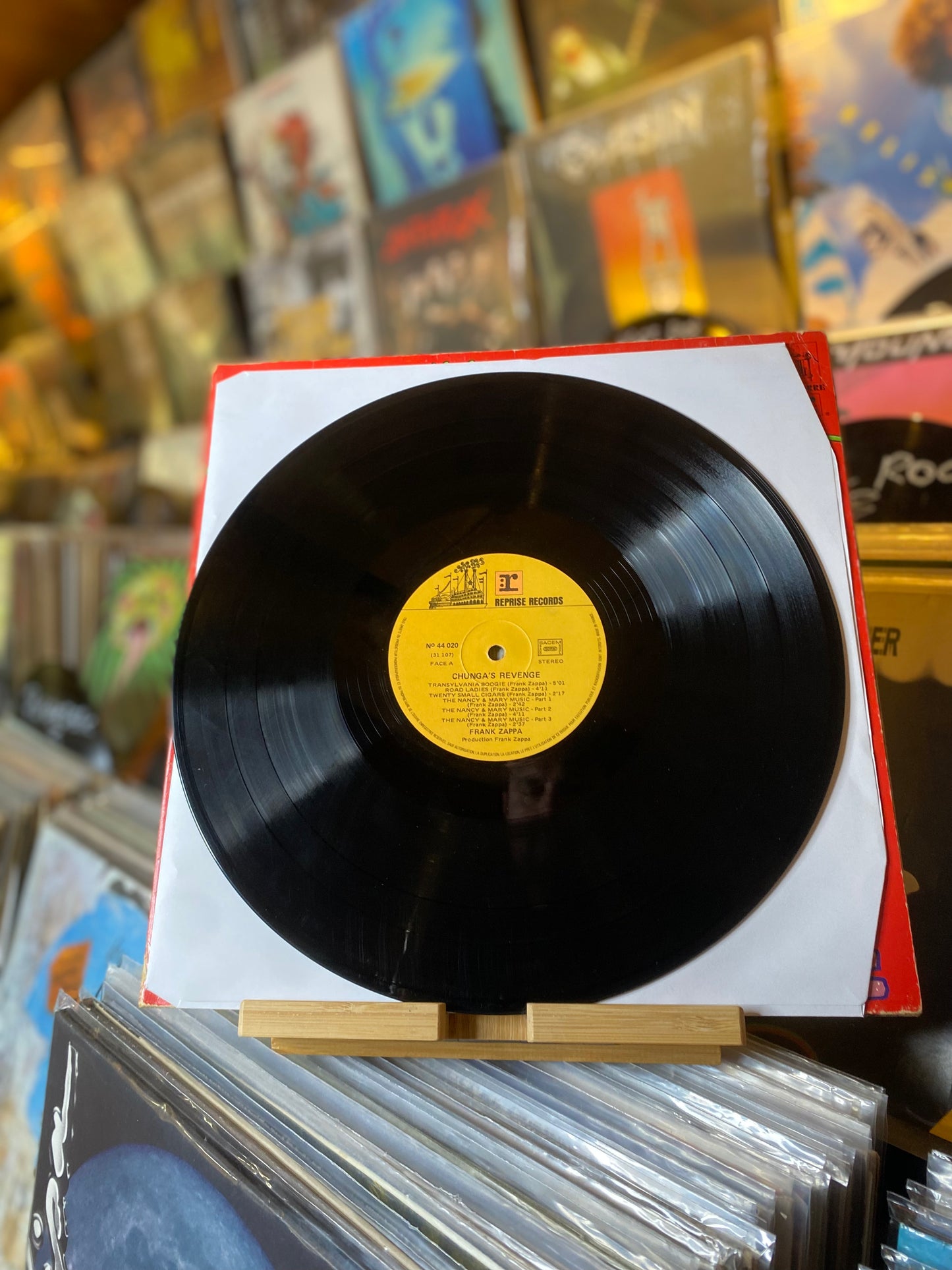 FRANK ZAPPA - CHUNGA'S REVENGE / LP, ALBUM, RE, GAT