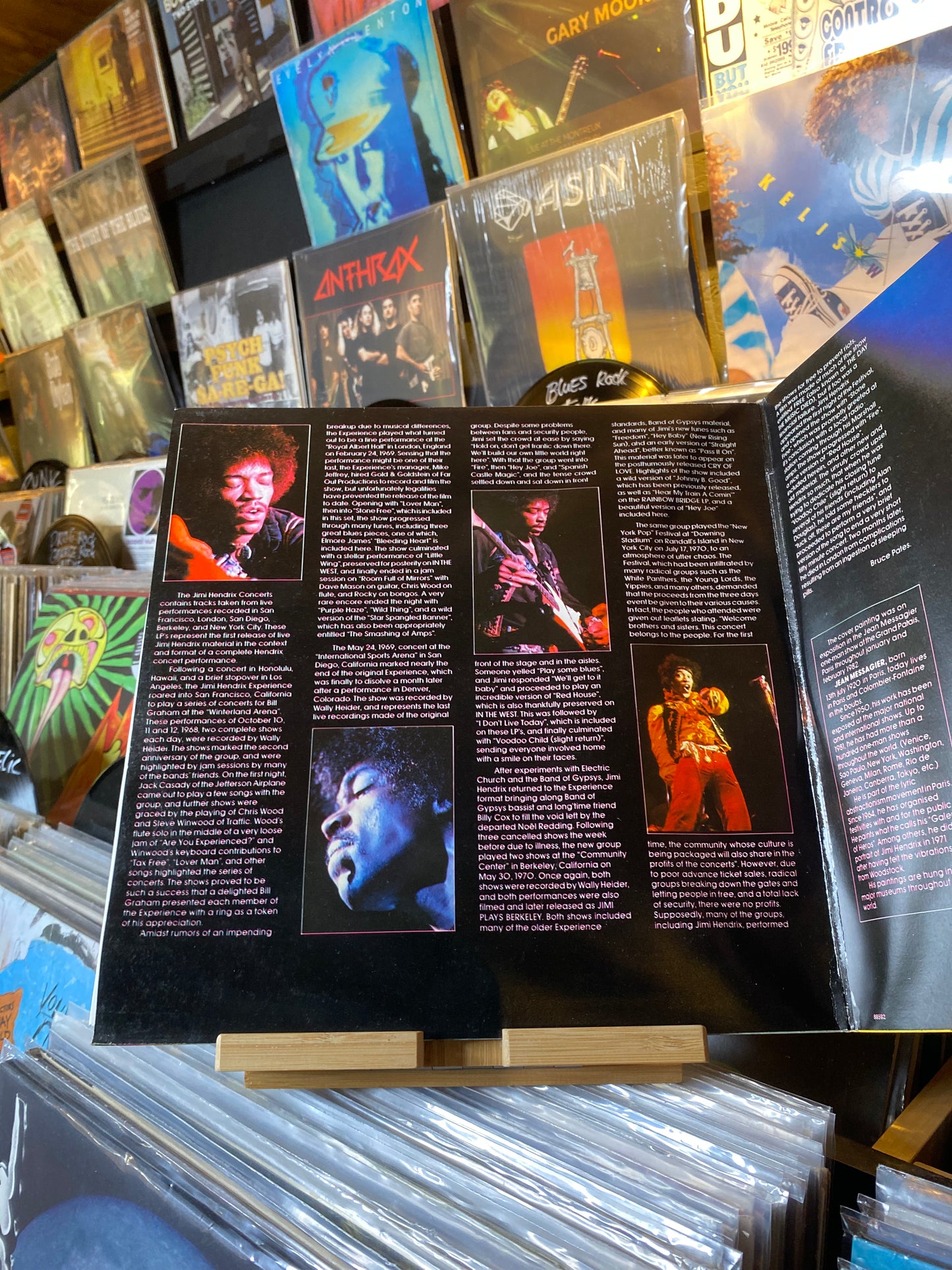 Jimi Hendrix - The Jimi Hendrix Concerts / 2xLP, Comp, Gat (1982)