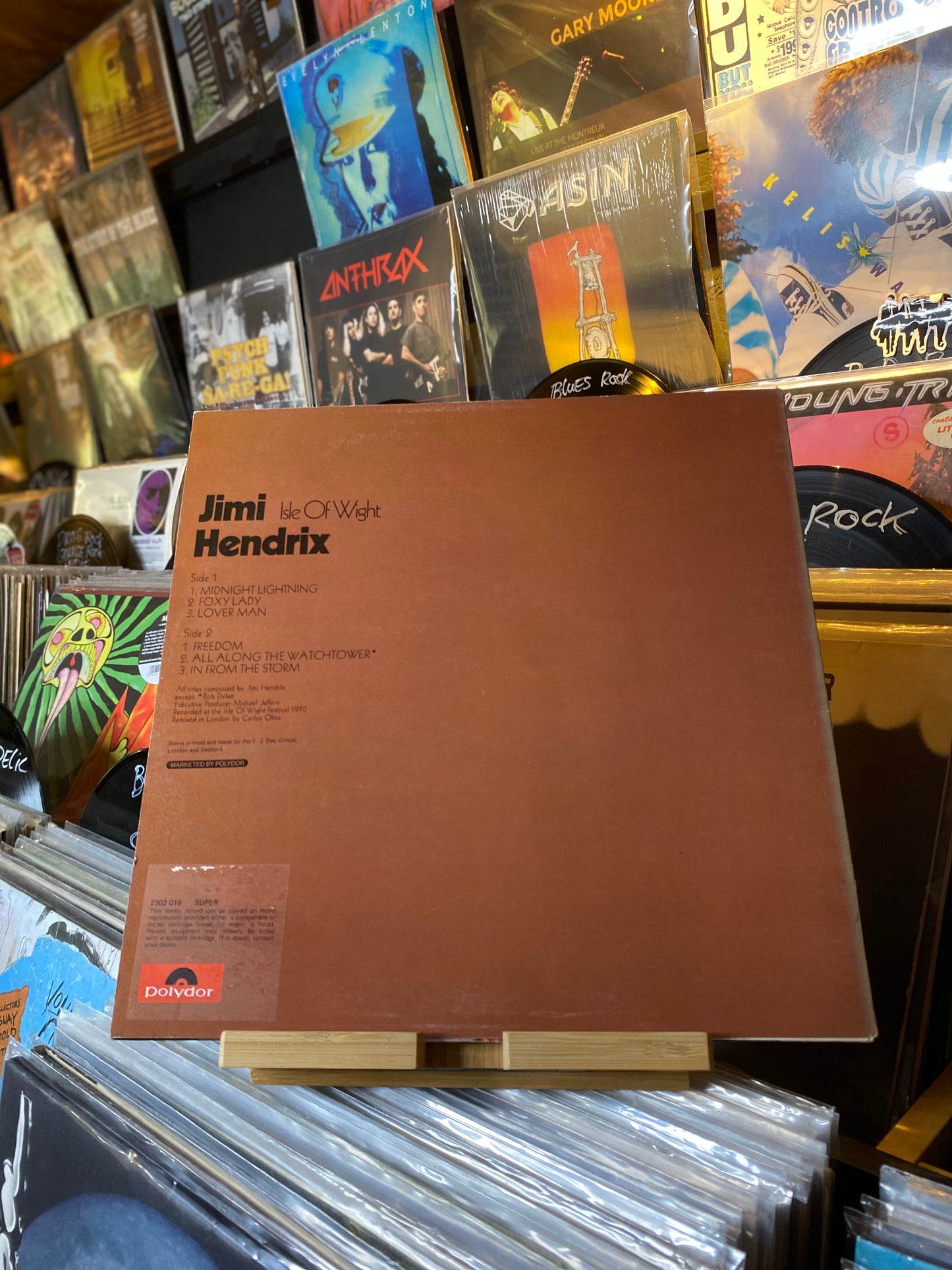 JIMI HENDRIX - ISLE OF WIGHT / LP (SUI 1971
