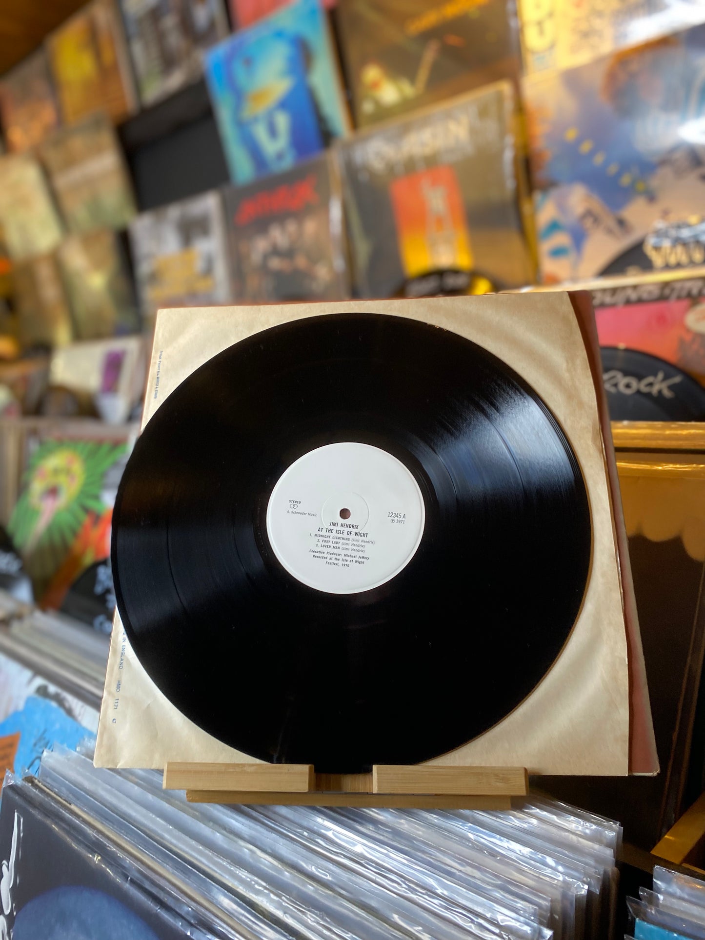 JIMI HENDRIX - ISLE OF WIGHT / LP (SUI 1971