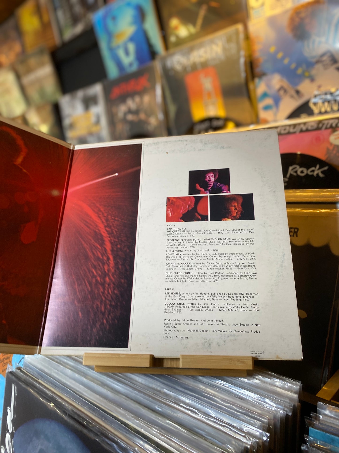 Jimi Hendrix - Hendrix In The West / LP, Album, Gat (FR 1972)